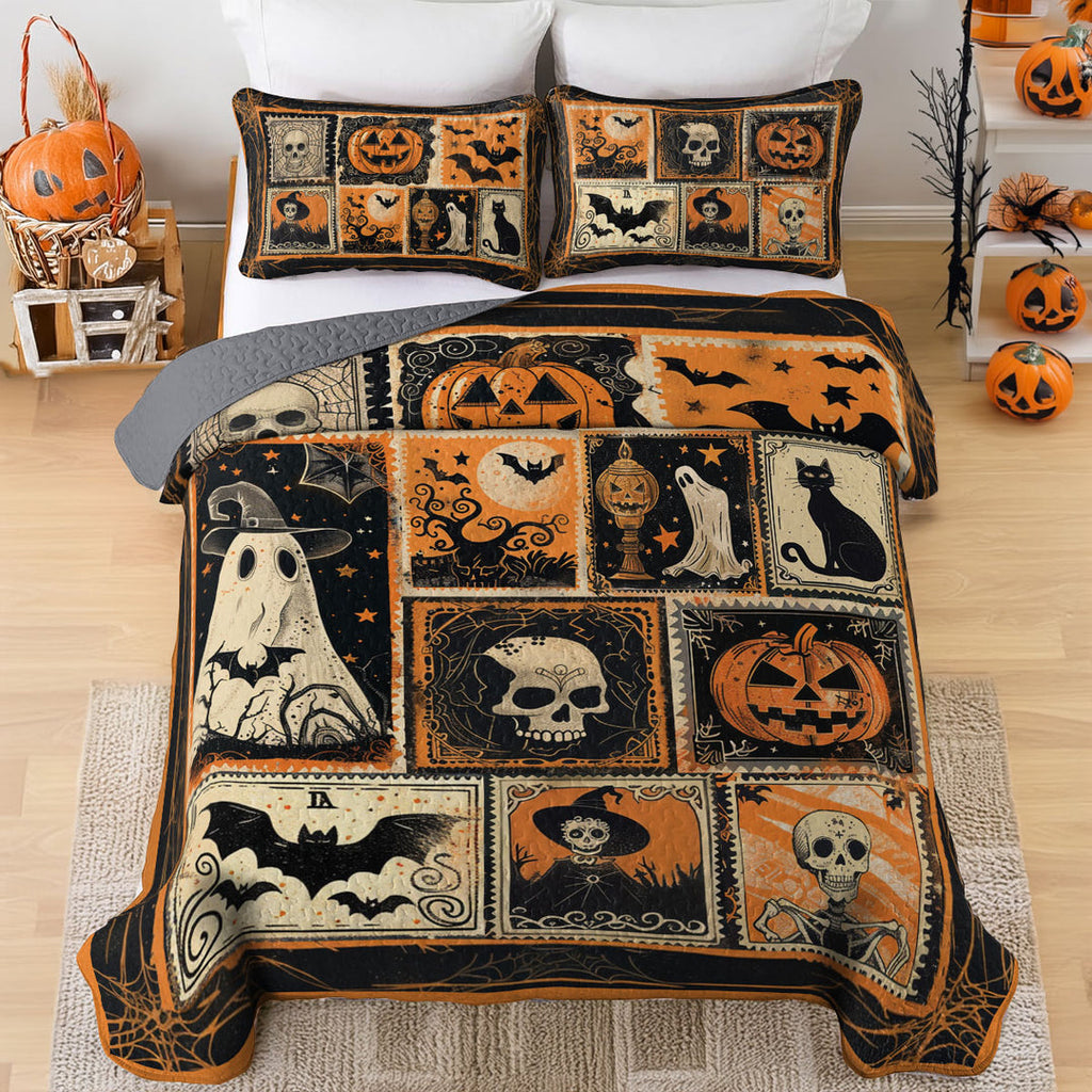 All Season Quilt 3-Piece Set Mystic Halloween Charm