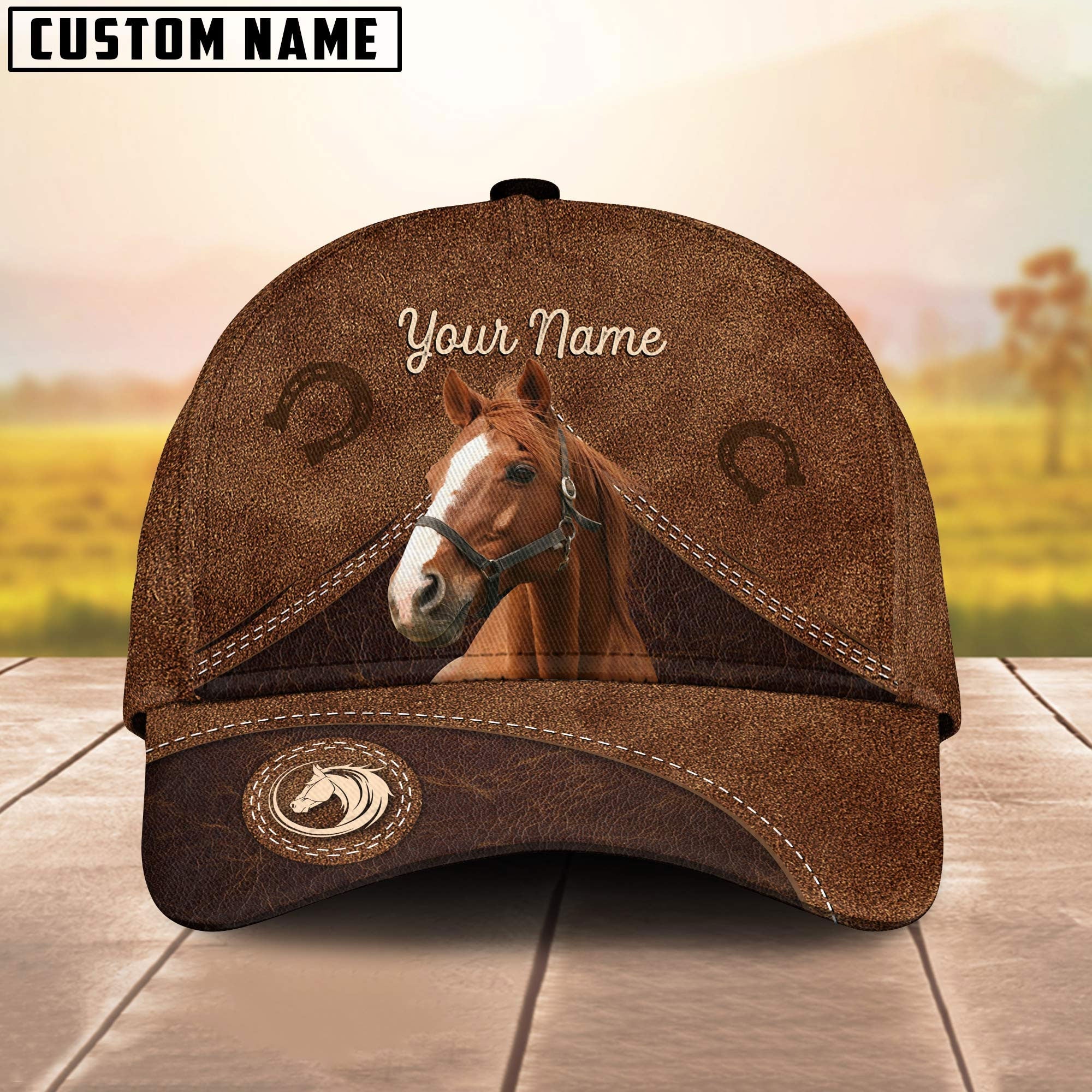 Best Horse Ever Customized Name Cap