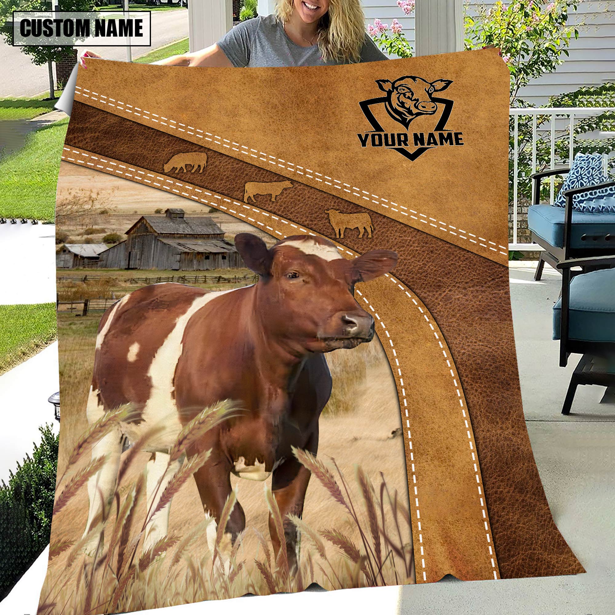 Ayrshires Custom Name Blanket Collection