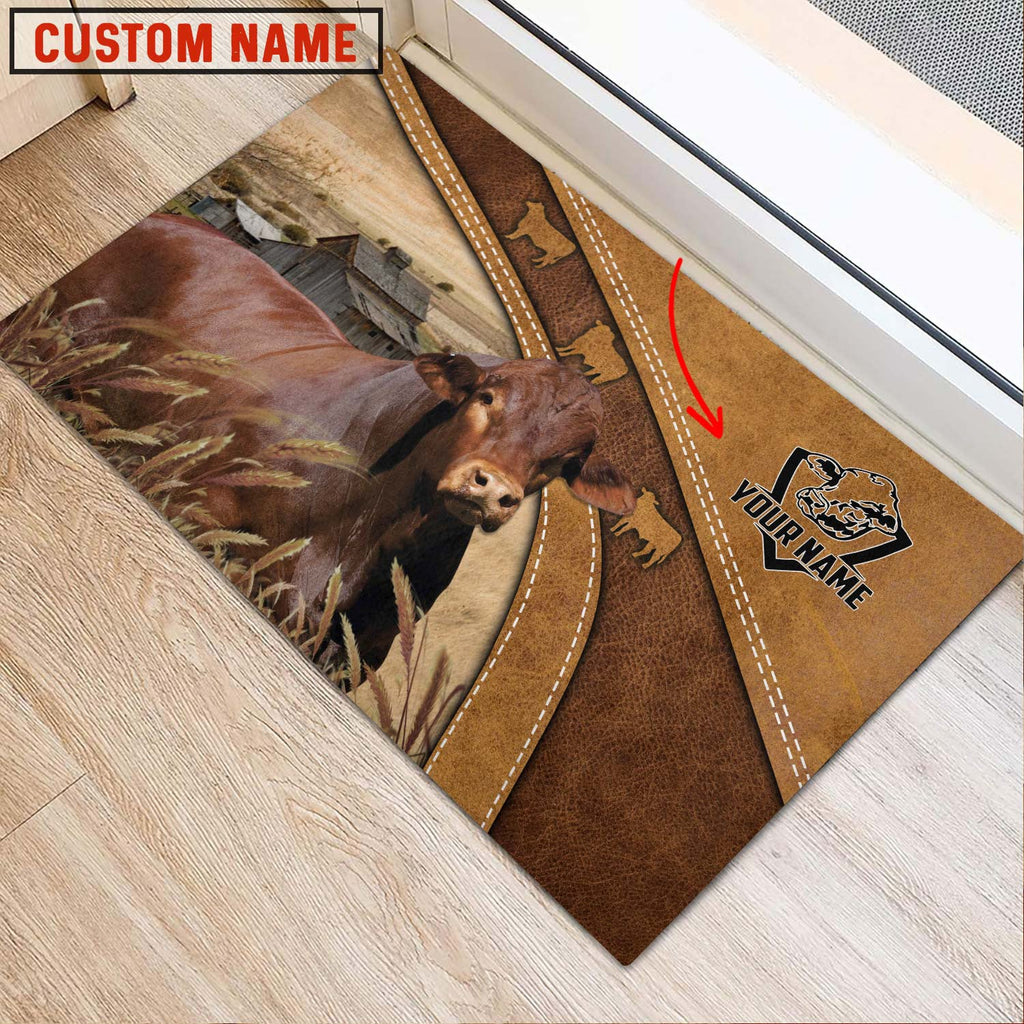 Beefmaster Personalized - Welcome  Doormat