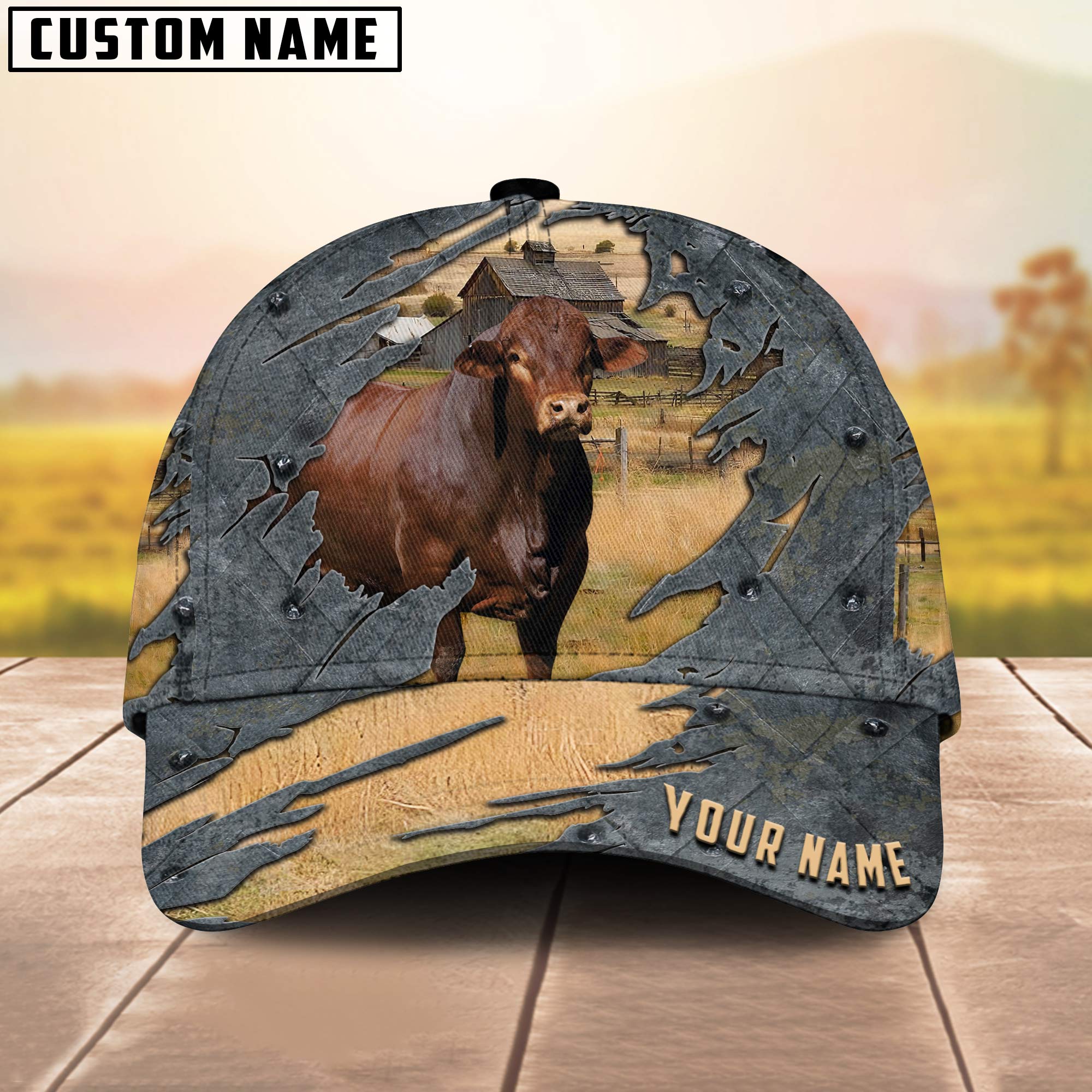 Beefmaster Customized Name Cap
