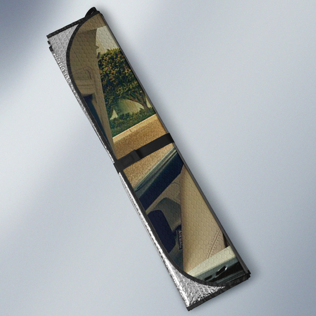 Driving Chickens All Over Printed 3D Sun Shade