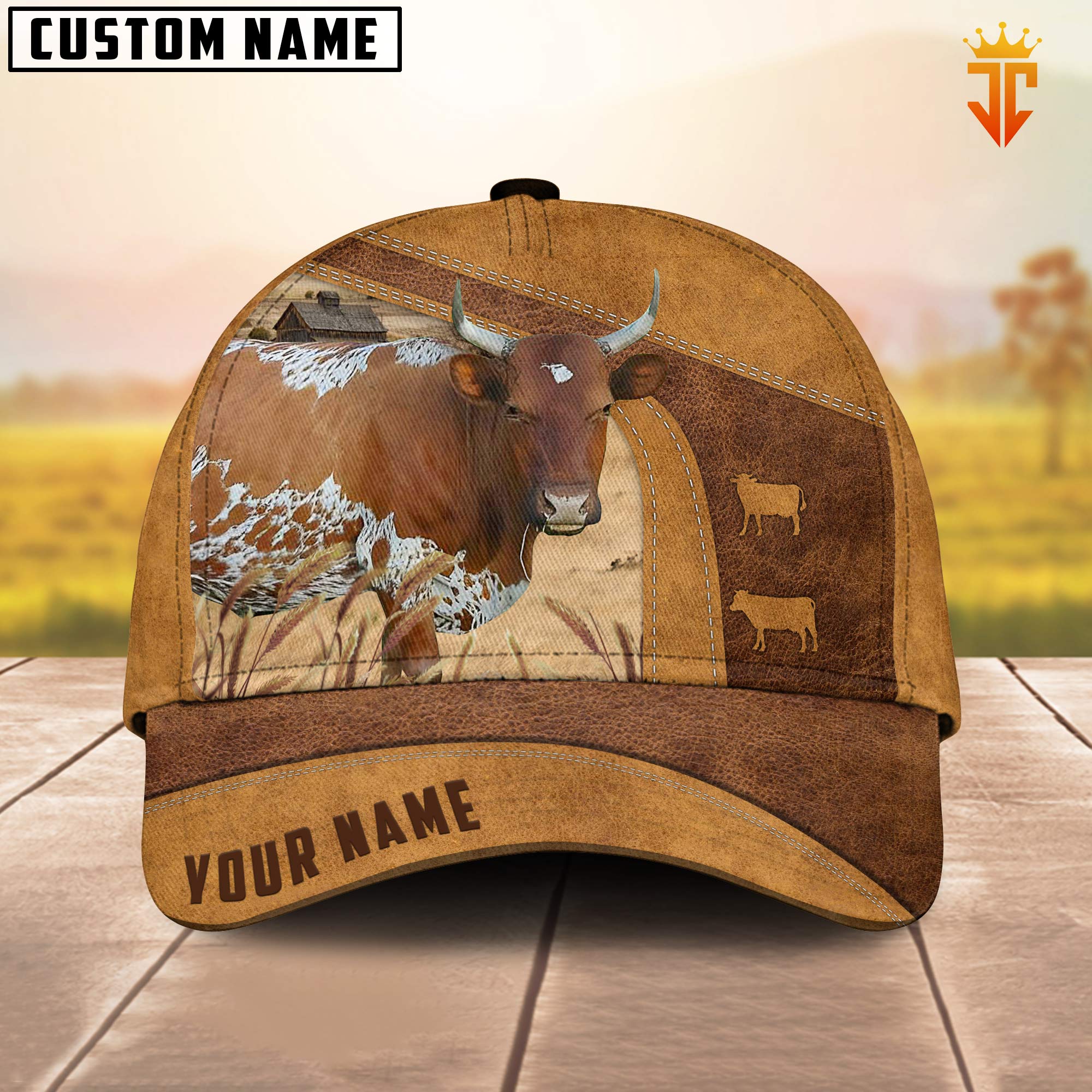 Custom Name Florida Cracker Cattle Cap