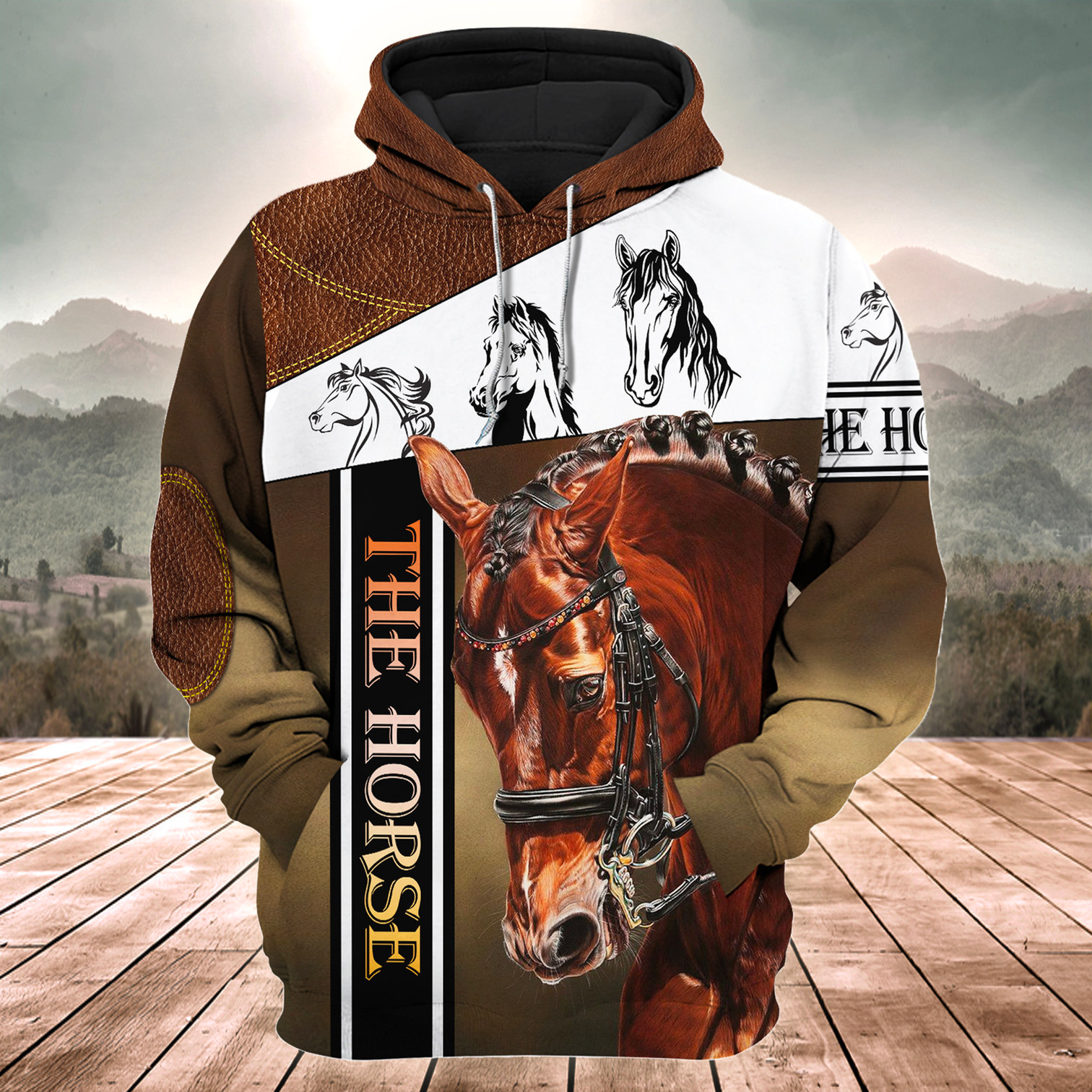 The Horse Lover 3D Printed Hoodie