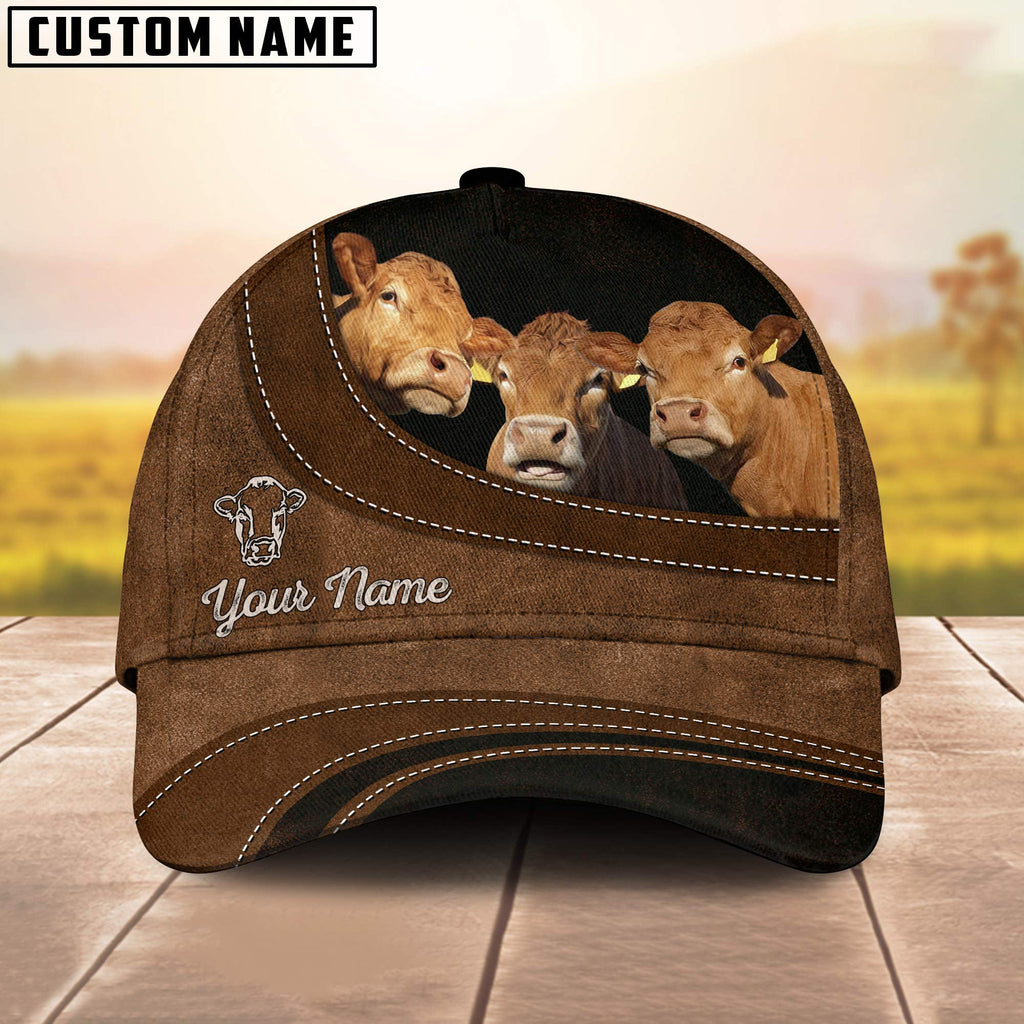 Limousin Happiness Customized Name Cap