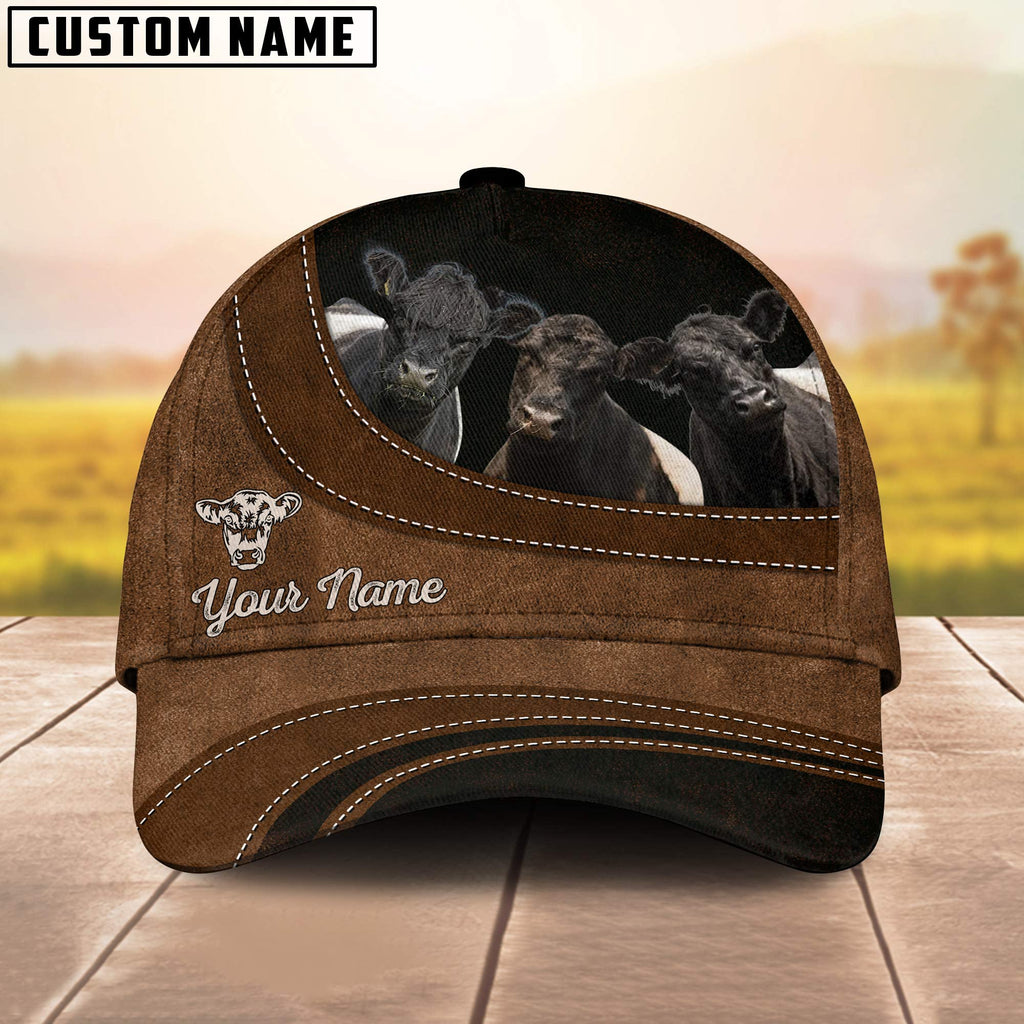 Belted Galloway Full Happiness Customized Name Cap