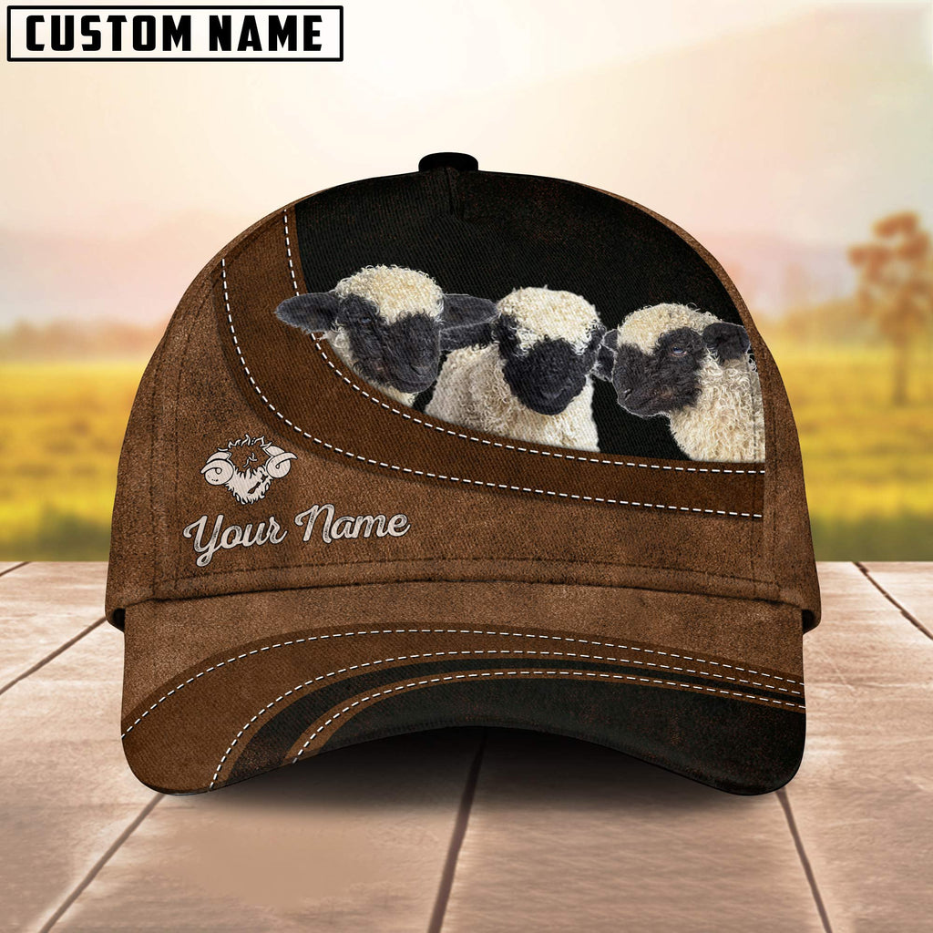 Valais Blacknose Happiness Customized Name Cap