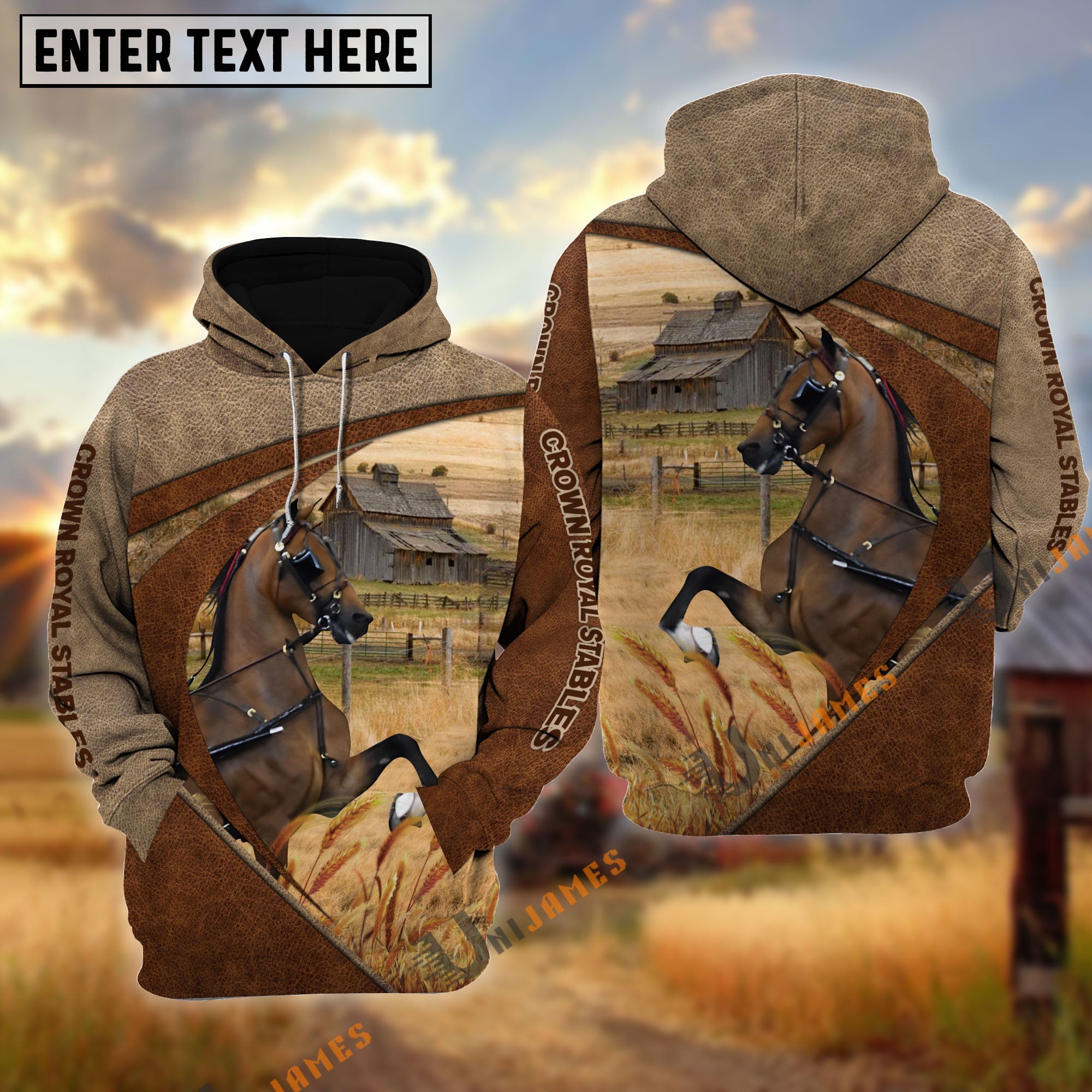 Horse of Debbie McKeown 3D Hoodie
