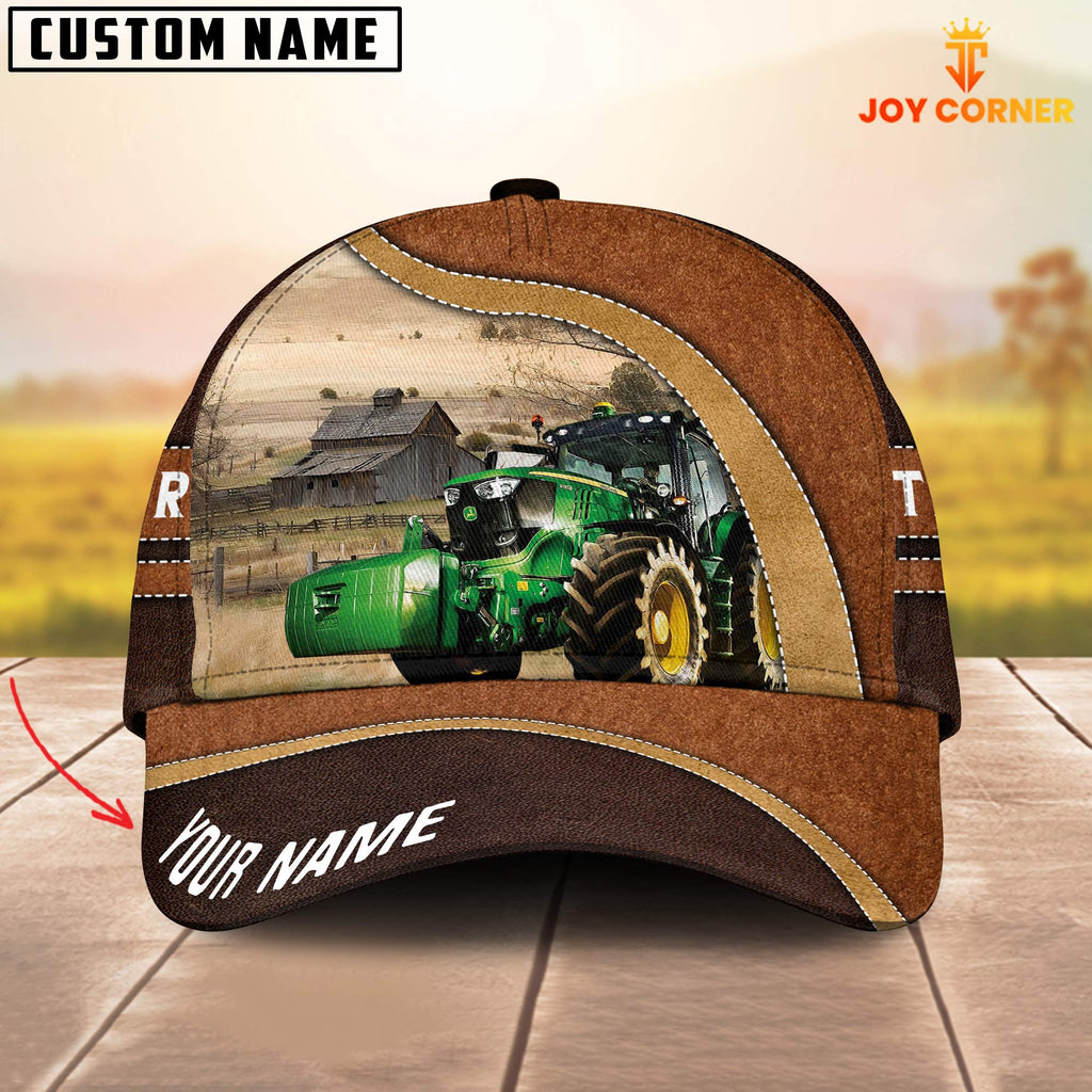 Tractor Happy Customized Name Cap