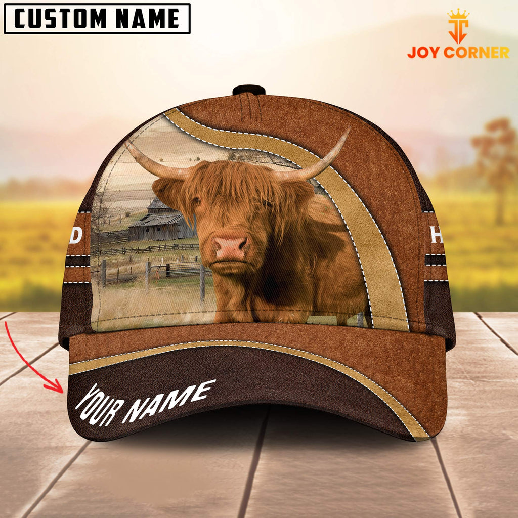 Highland Happy Face Customized Name Cap
