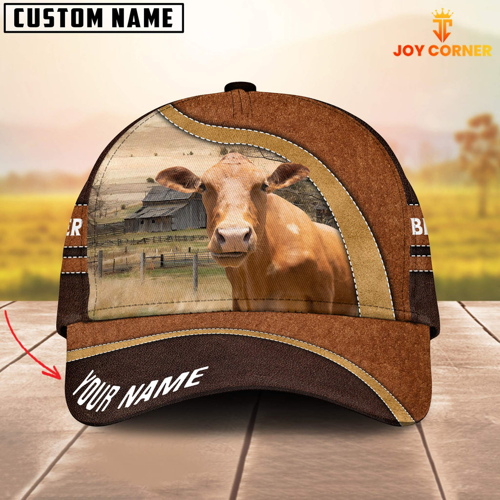 Beefmaster Happy Face Customized Name Cap