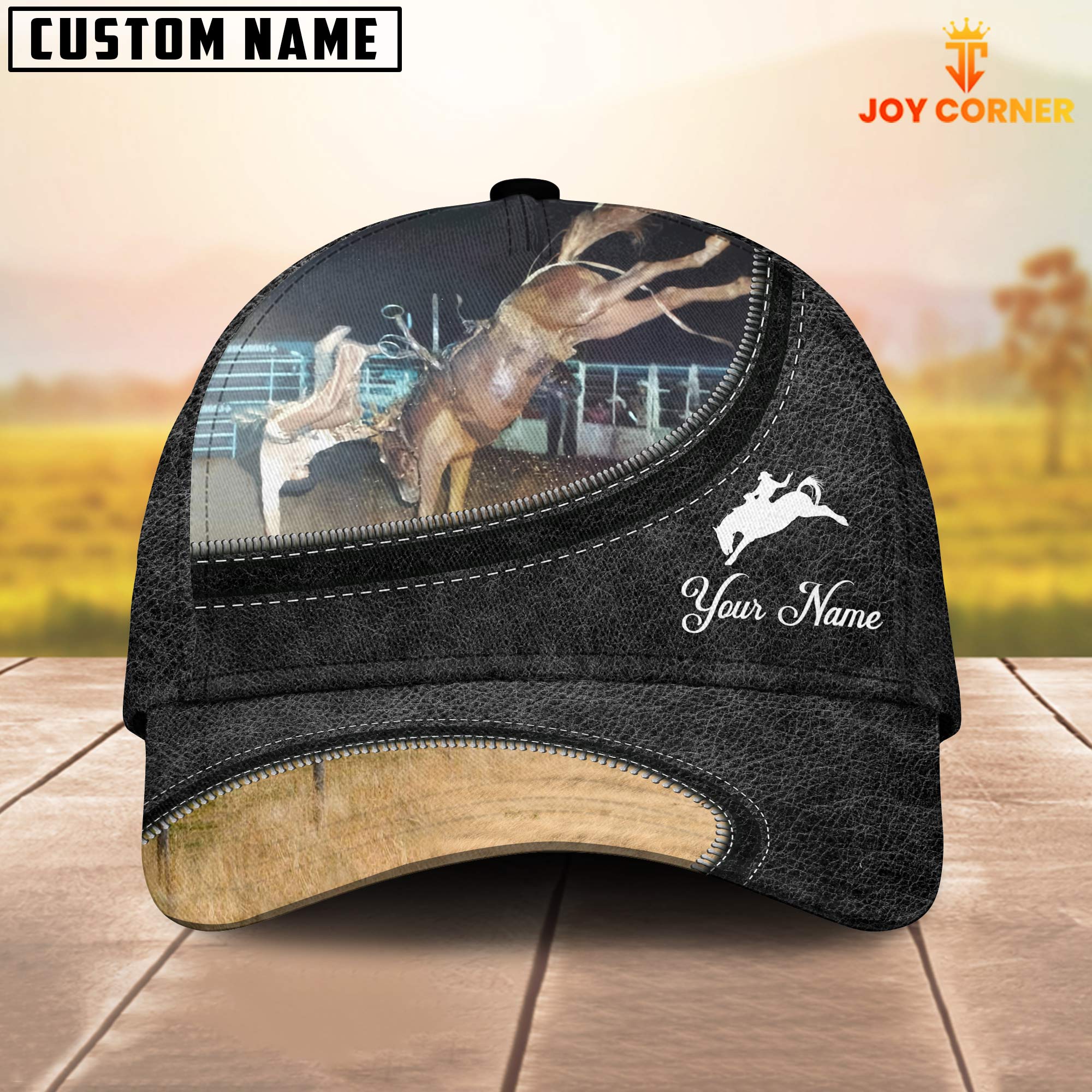 Lucia Custom Image On The Farm Customized Name Cap