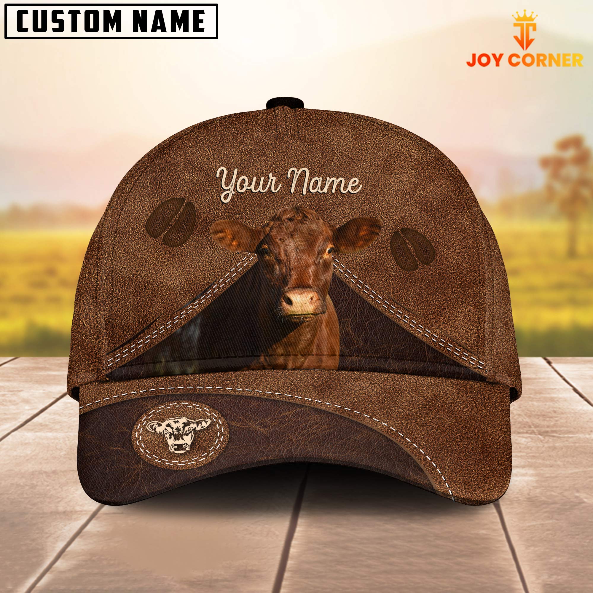 Best Shorthorn Ever Customized Name Cap
