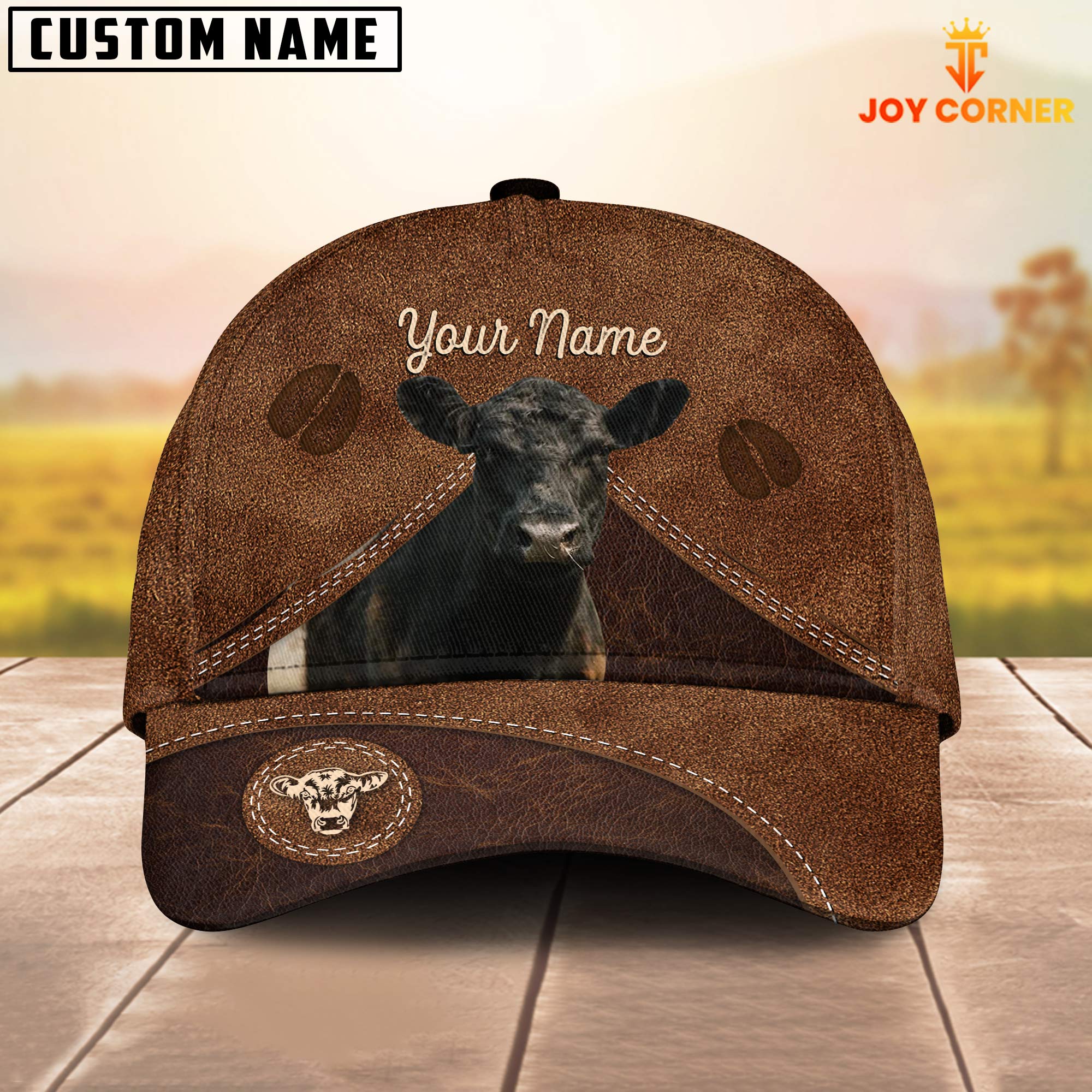 Best Belted Galloway Ever Customized Name Cap