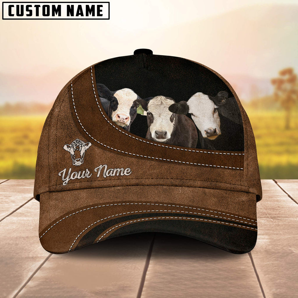Black Hereford Happiness Customized Name Cap