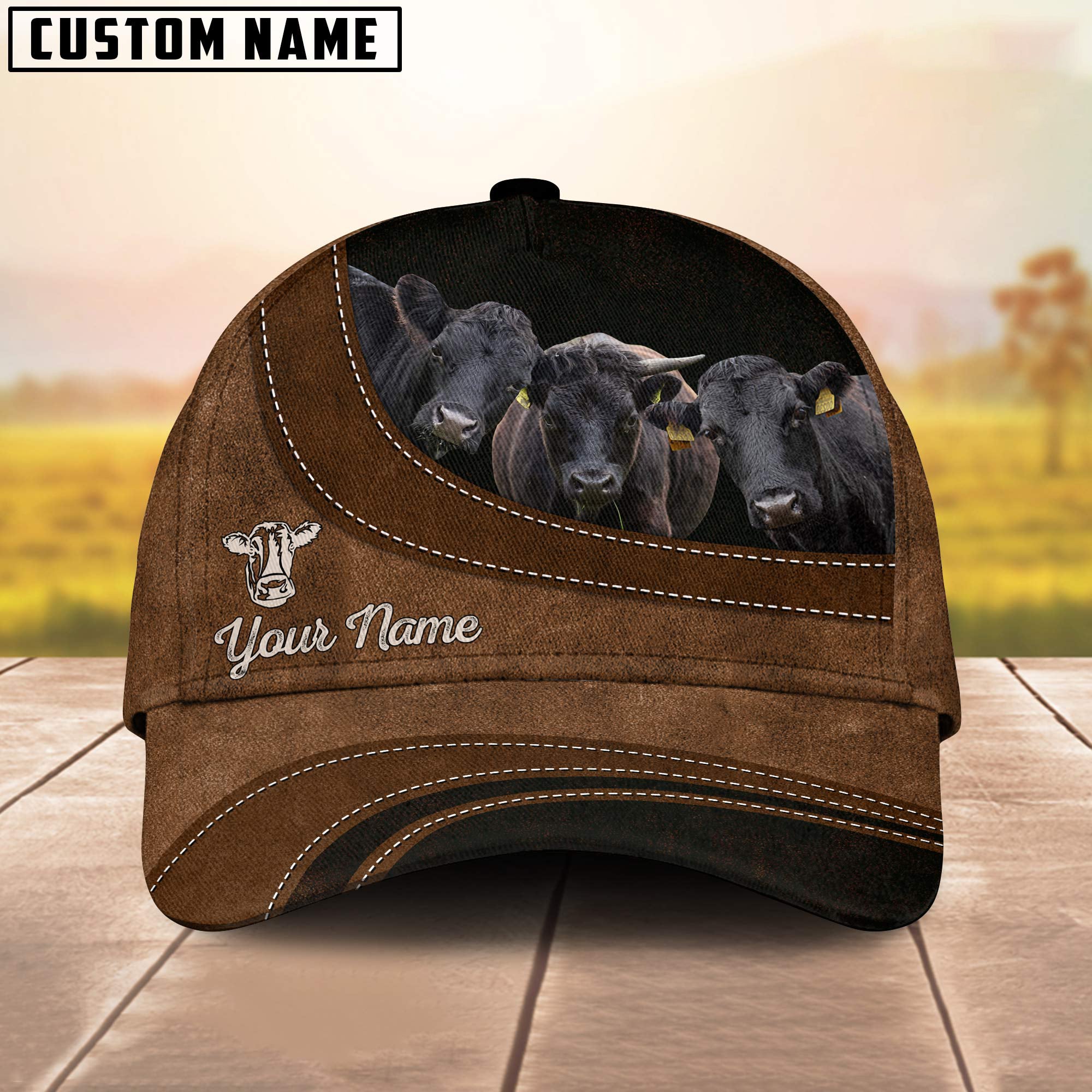 Dexter Happiness Customized Name Cap