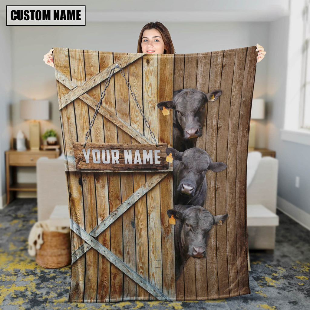Personalized Name Brangus Barn Blanket