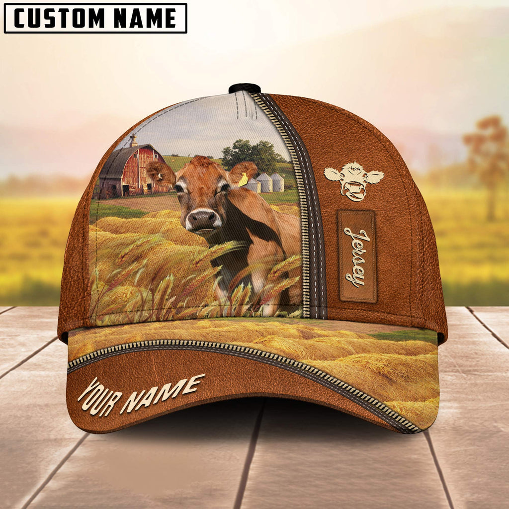 Personalized Name Jersey Barn Farm Cap