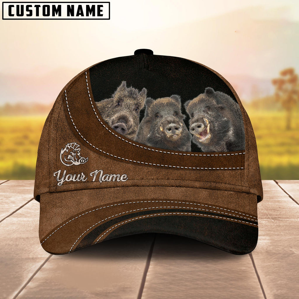 Hogs Happiness Customized Name Cap