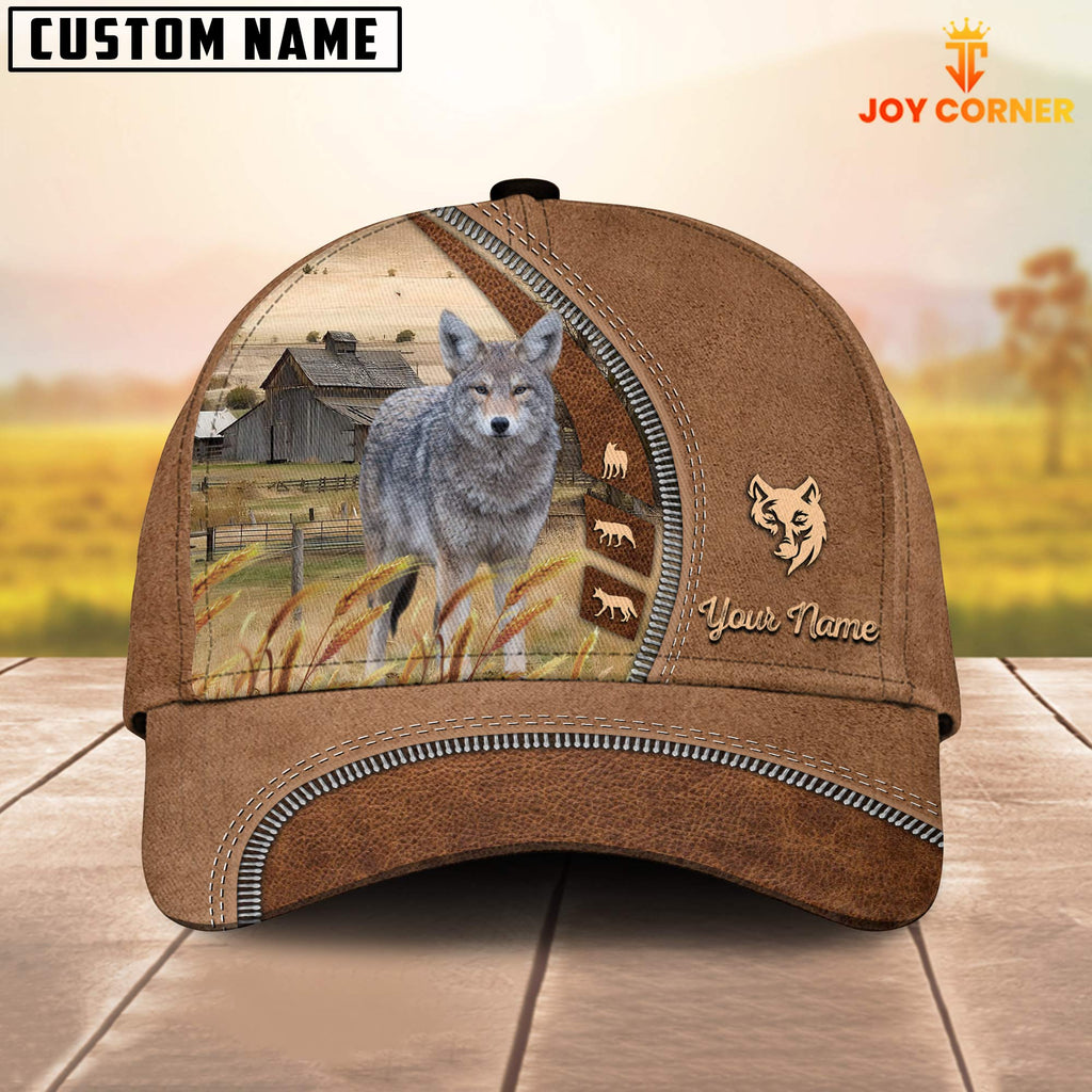 Coyotes Farming Land Customized Name Cap