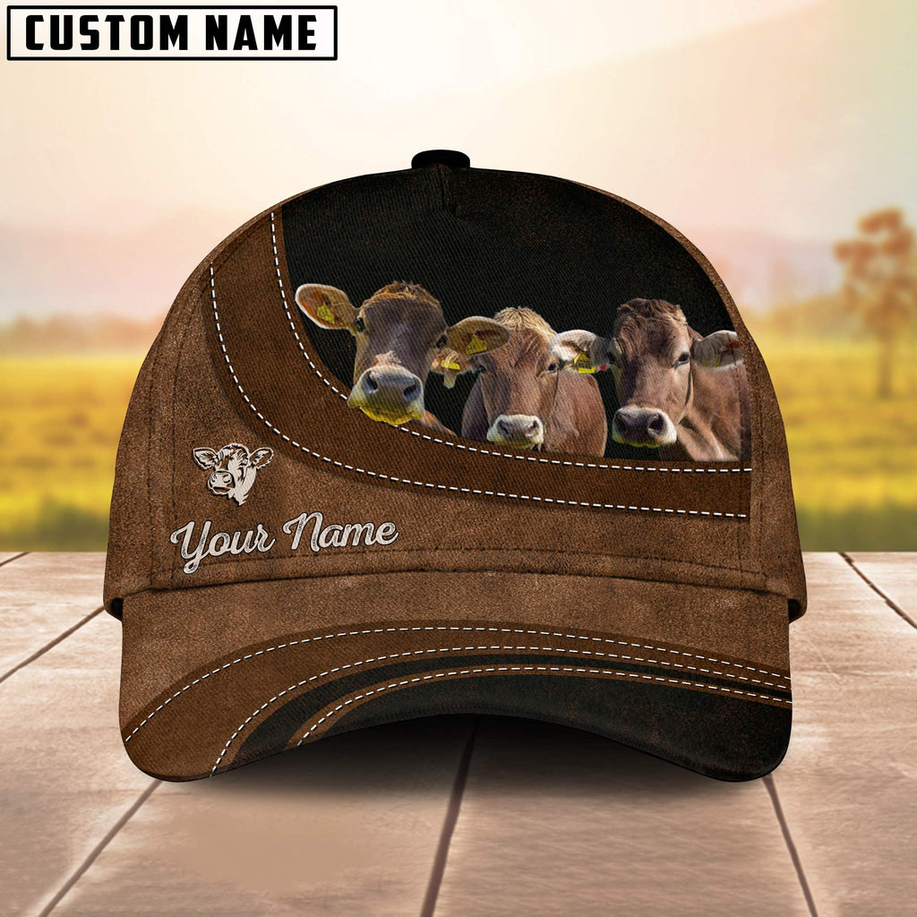 Bruavieh Happiness Customized Name Cap
