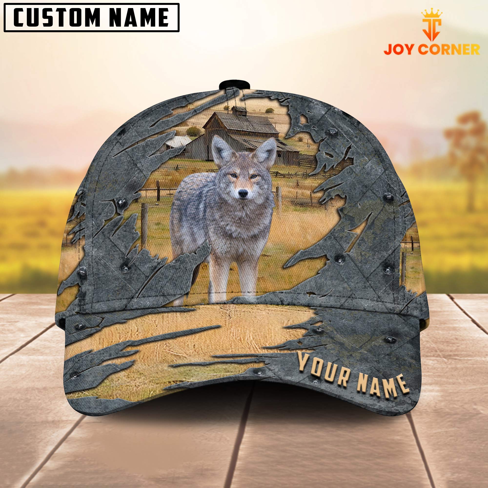 Coyote Customized Name Cap