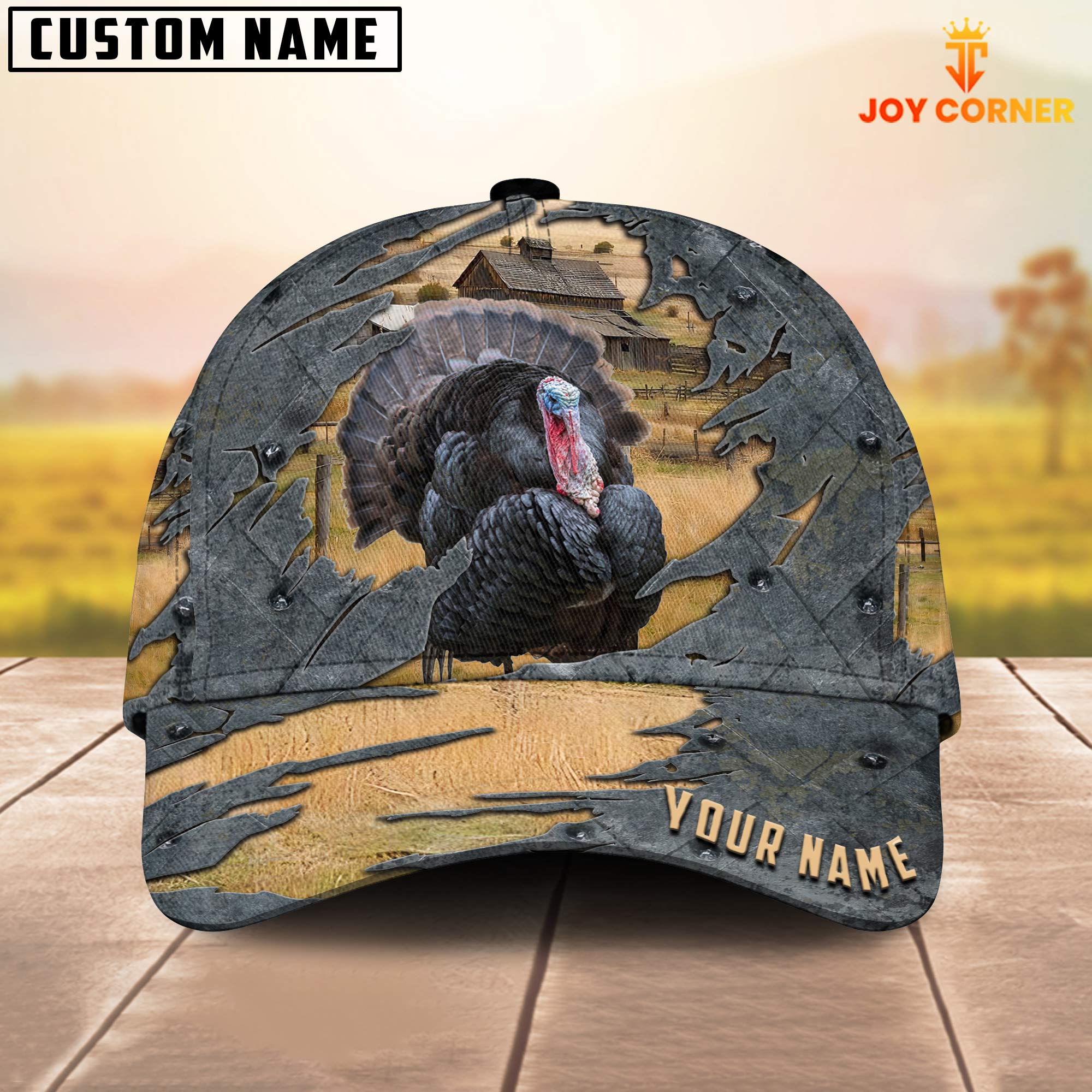 Turkey Customized Name Cap