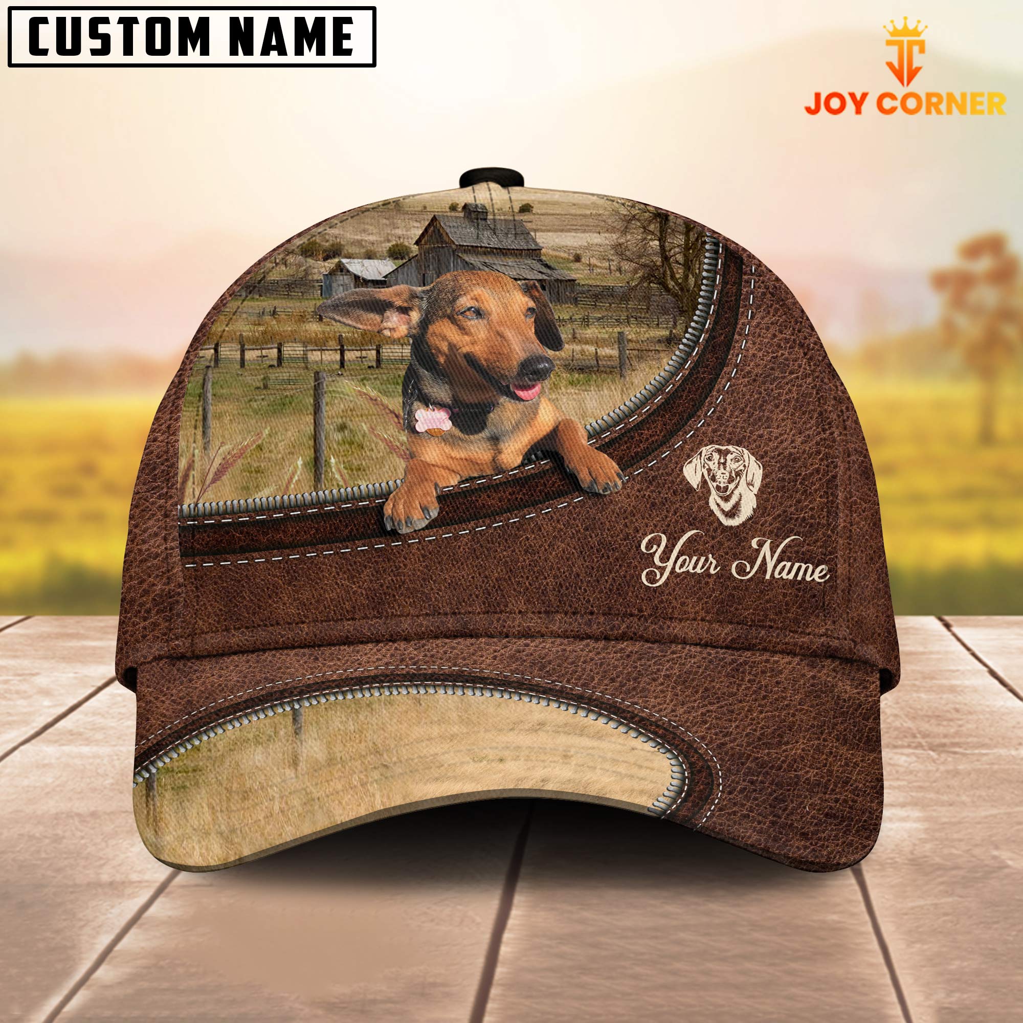 Lupe On The Farm Customized Name Cap