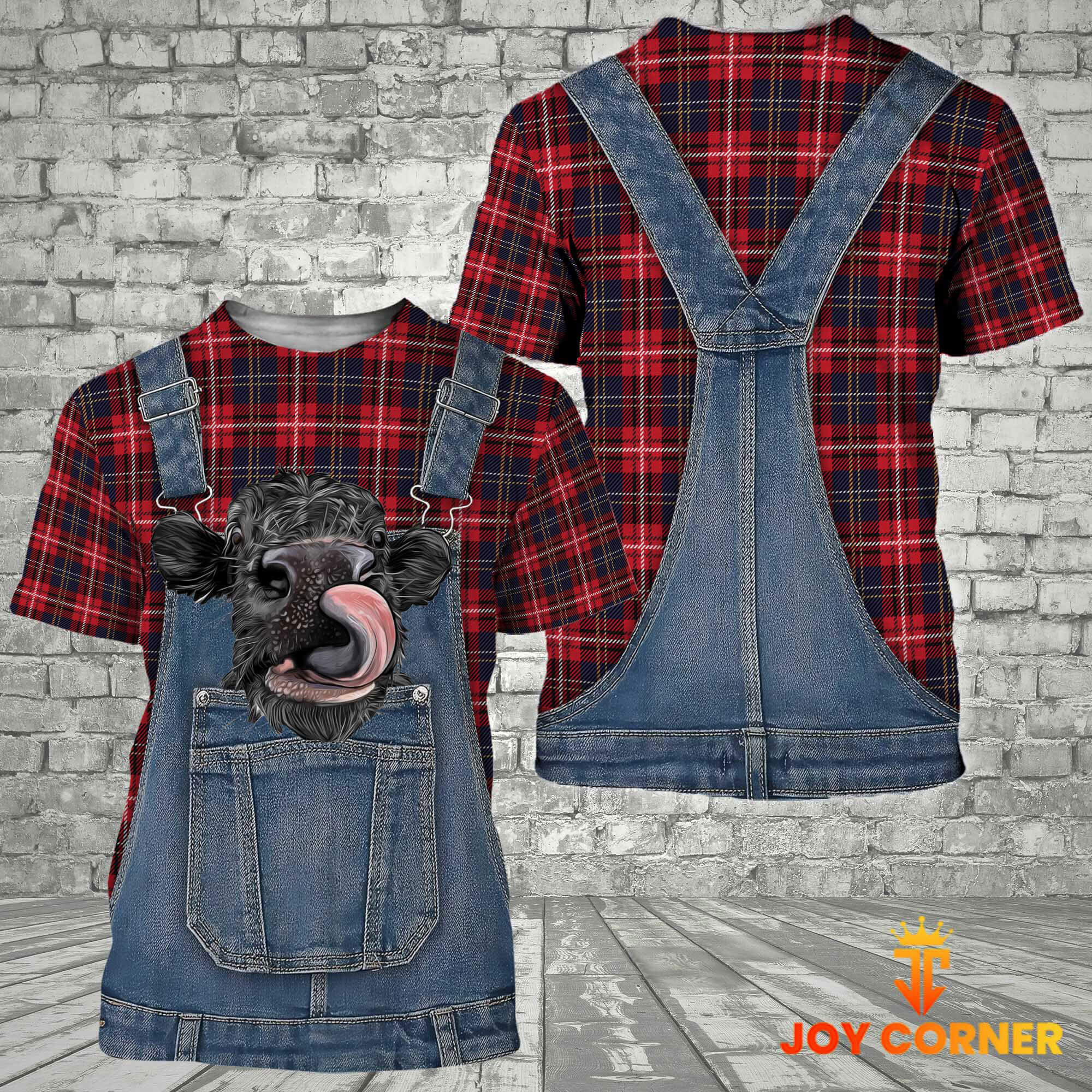 Unique Dexter Red Plaid Pattern 3D Shirts