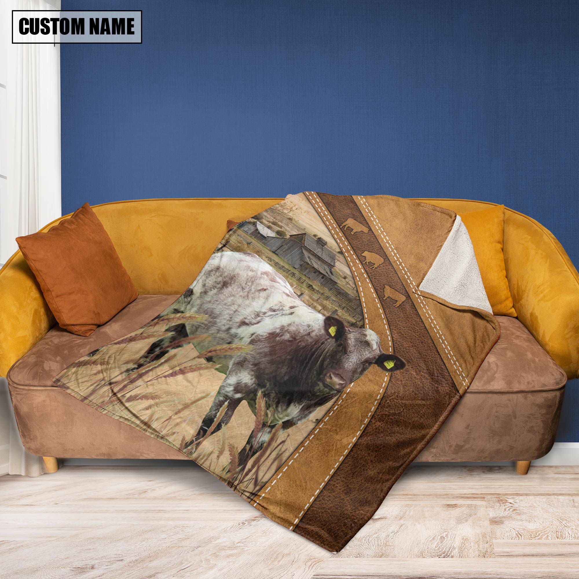 Shorthorn Custom Name Blanket Collection