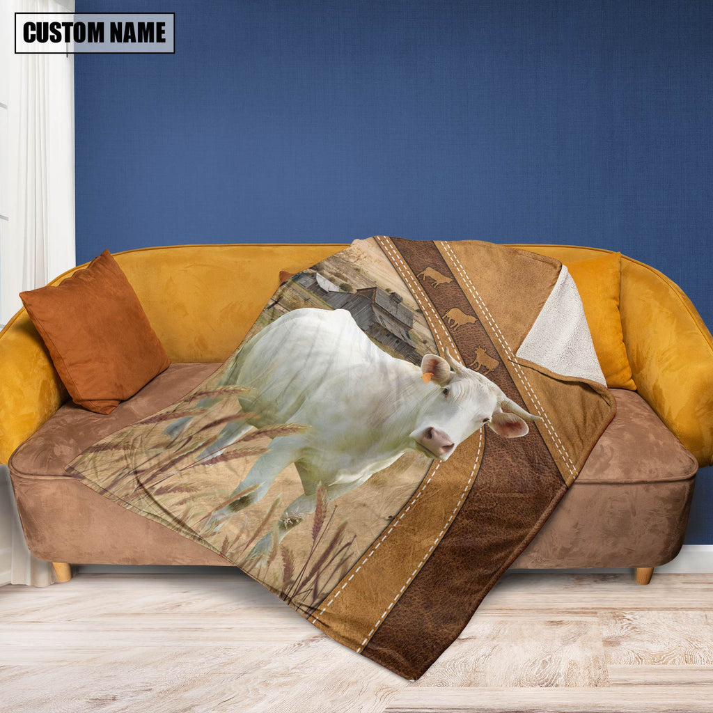 Charolais Custom Name Blanket Collection