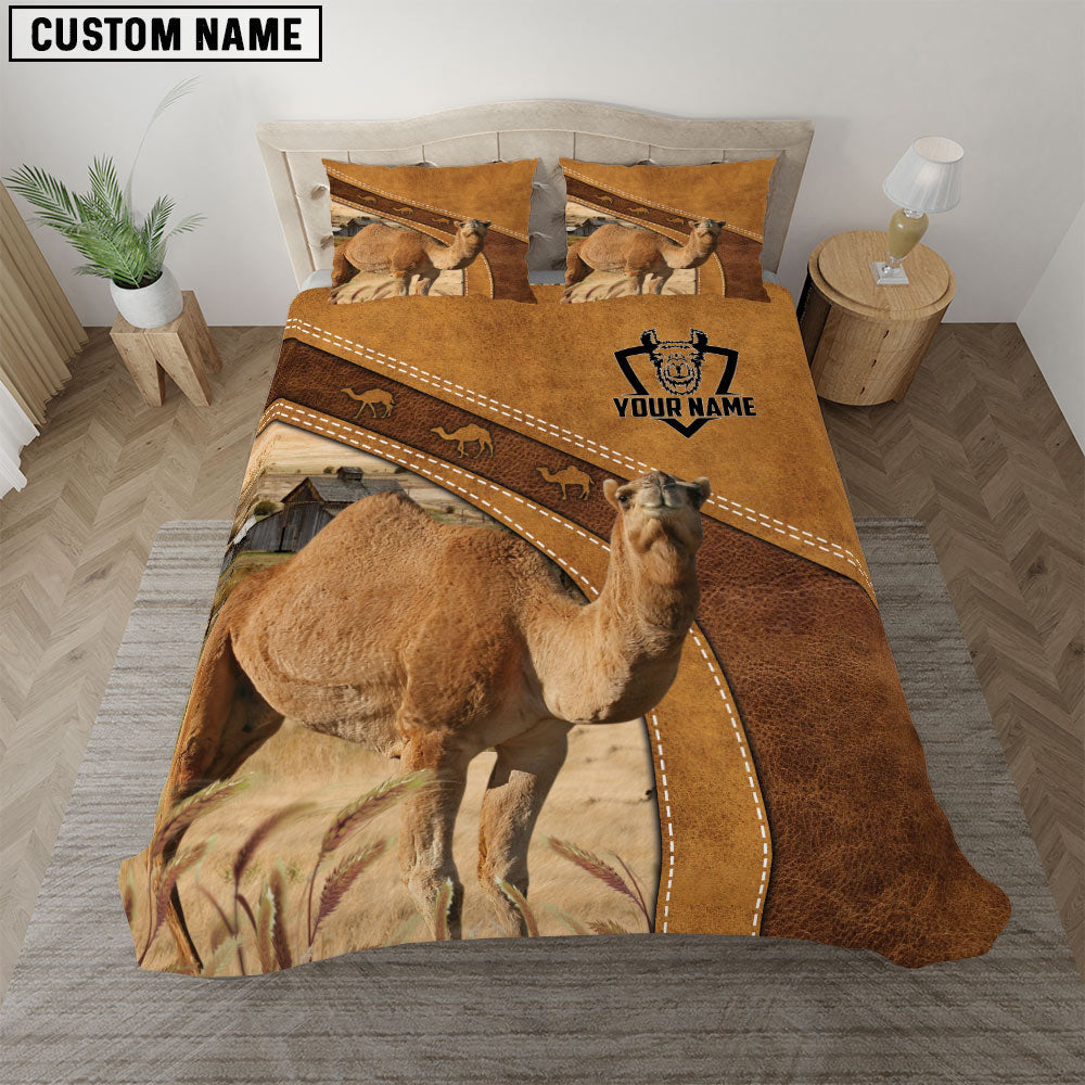 Custom Name Camels Bedding set