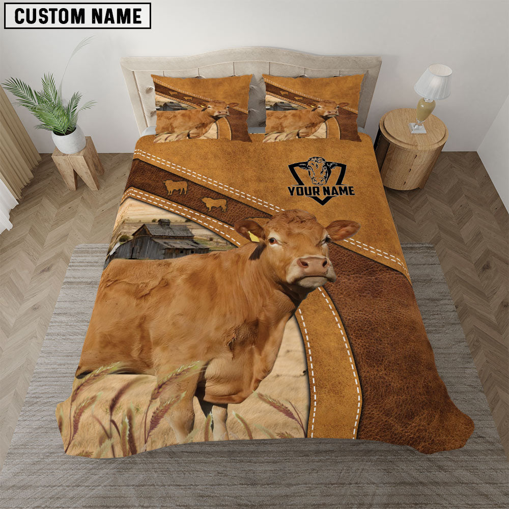 Custom Name Limousin Bedding set