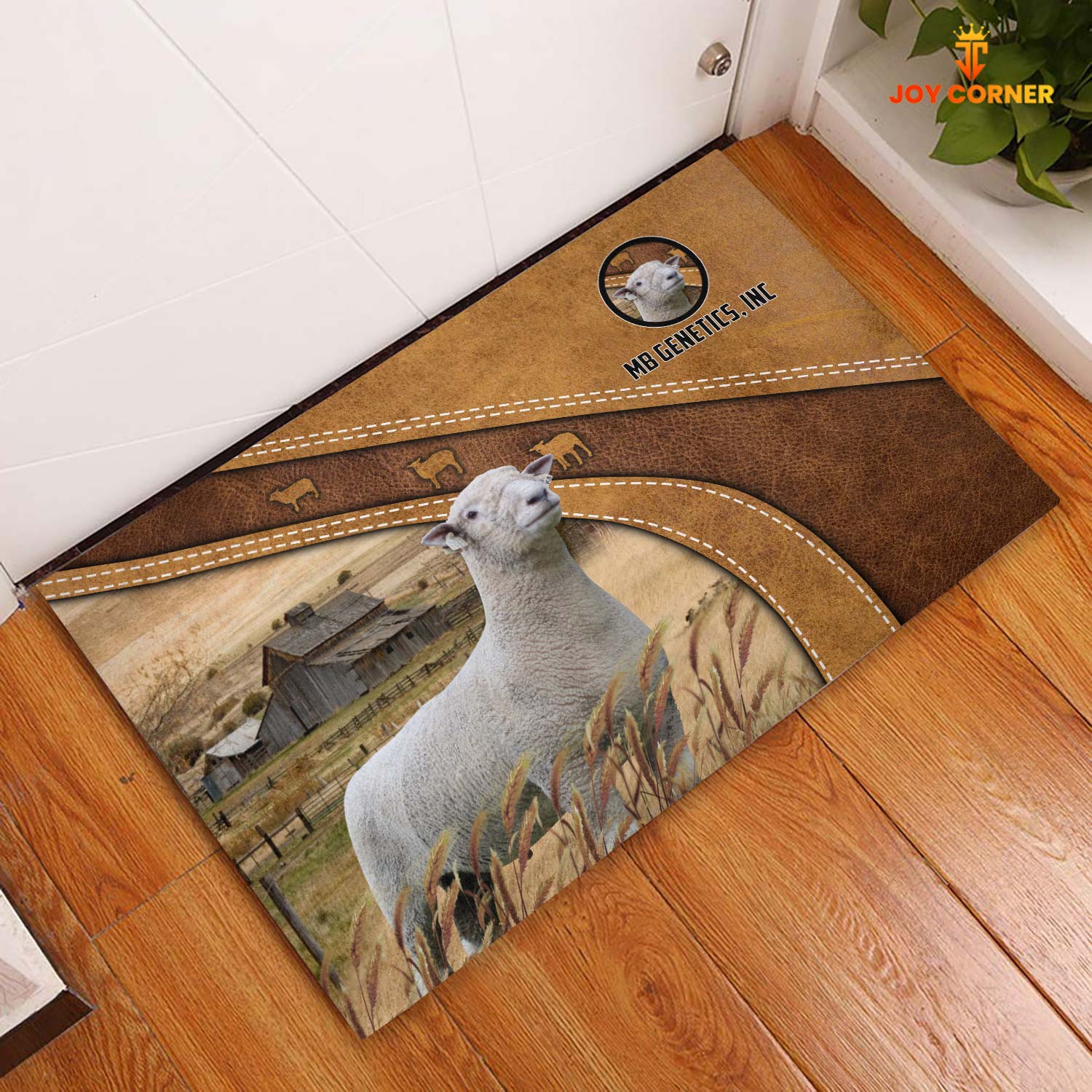 Southdown Ram For Customer- Welcome  Doormat