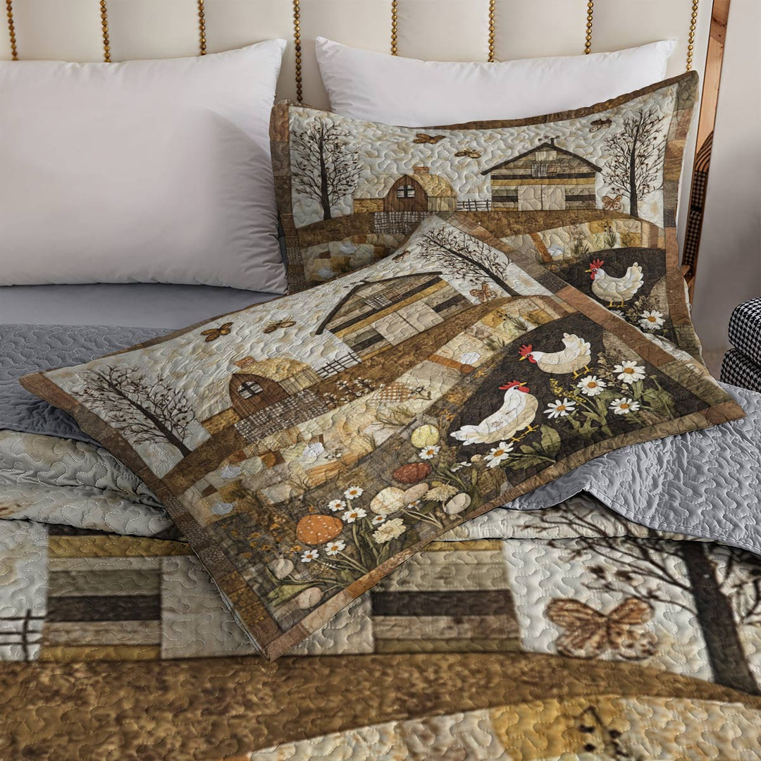 All Season Quilt 3-Piece Set Beautiful Land