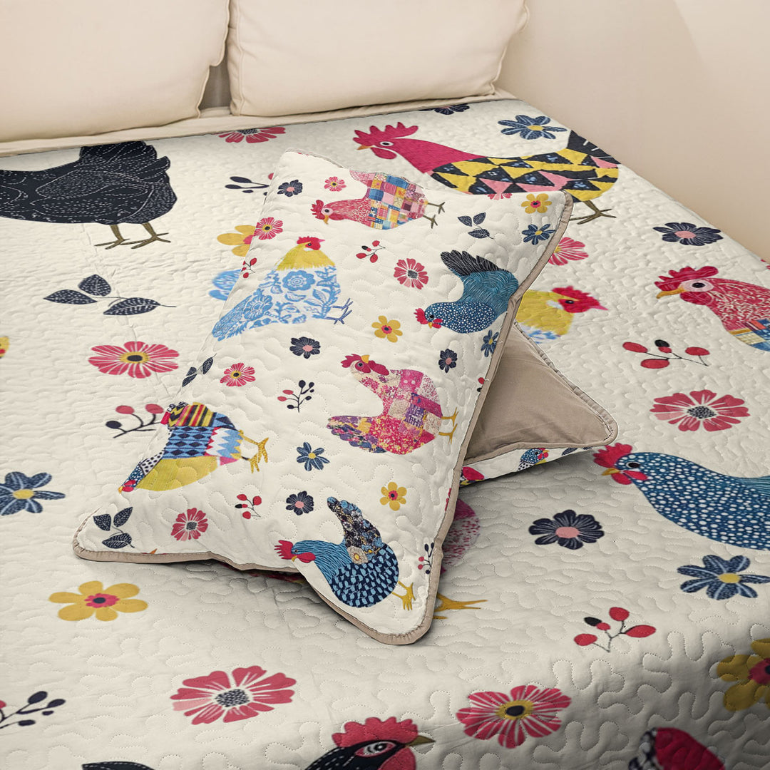 All Season Quilt 3-Piece Set Cozy Coop Comforter