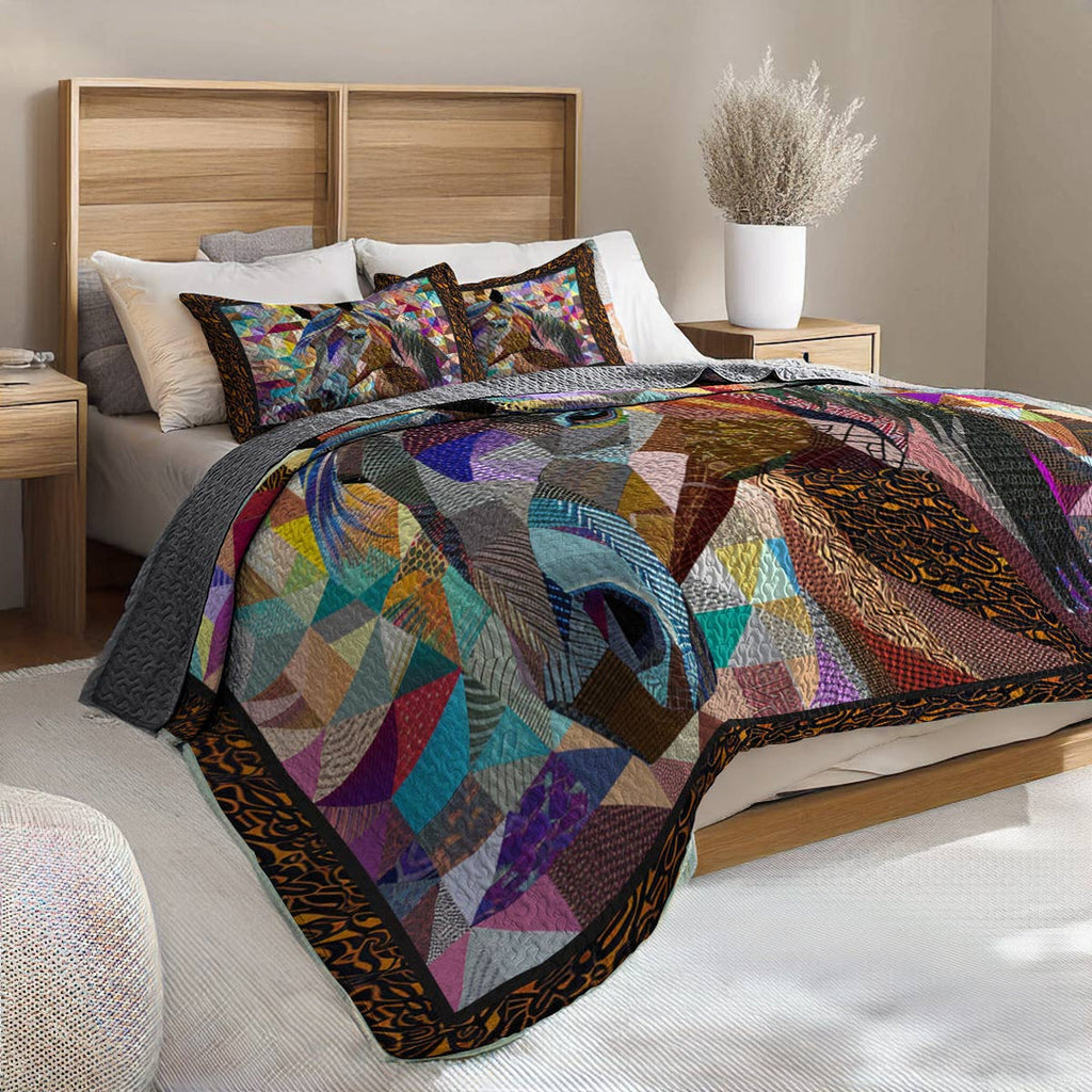 All Season Quilt 3-Piece Set Gorgeous Horse
