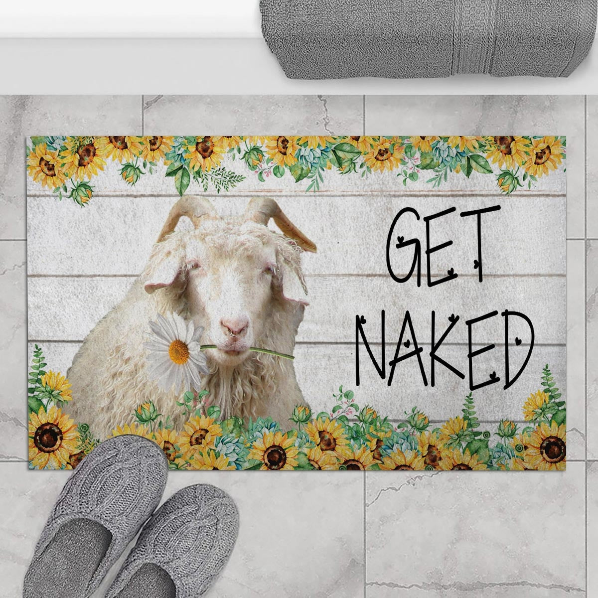 Angora - Get Naked Doormat