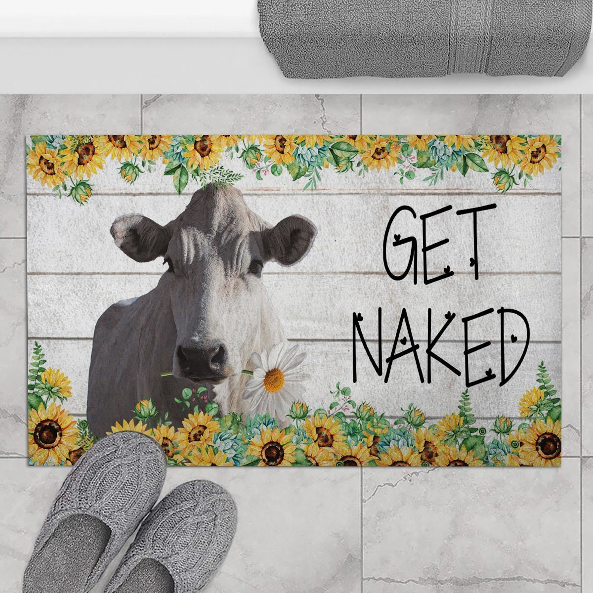 Chianina - Get Naked Doormat