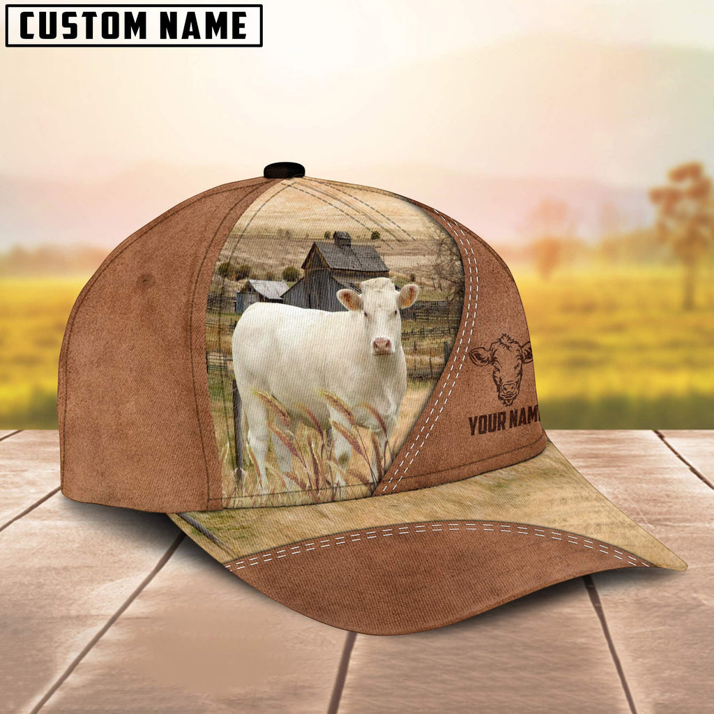 Charolais Customized Name Brown Cap