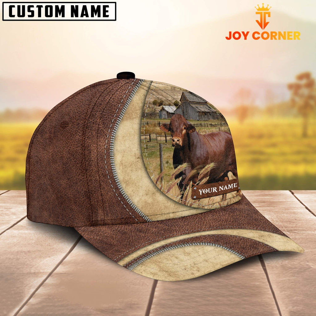 Beefmaster Customized Name Farm Barn Cap