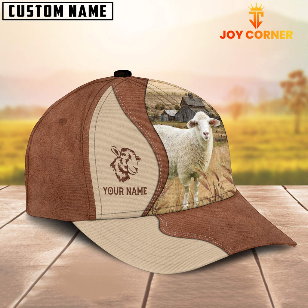 Sheep Customized Name Choco Cap