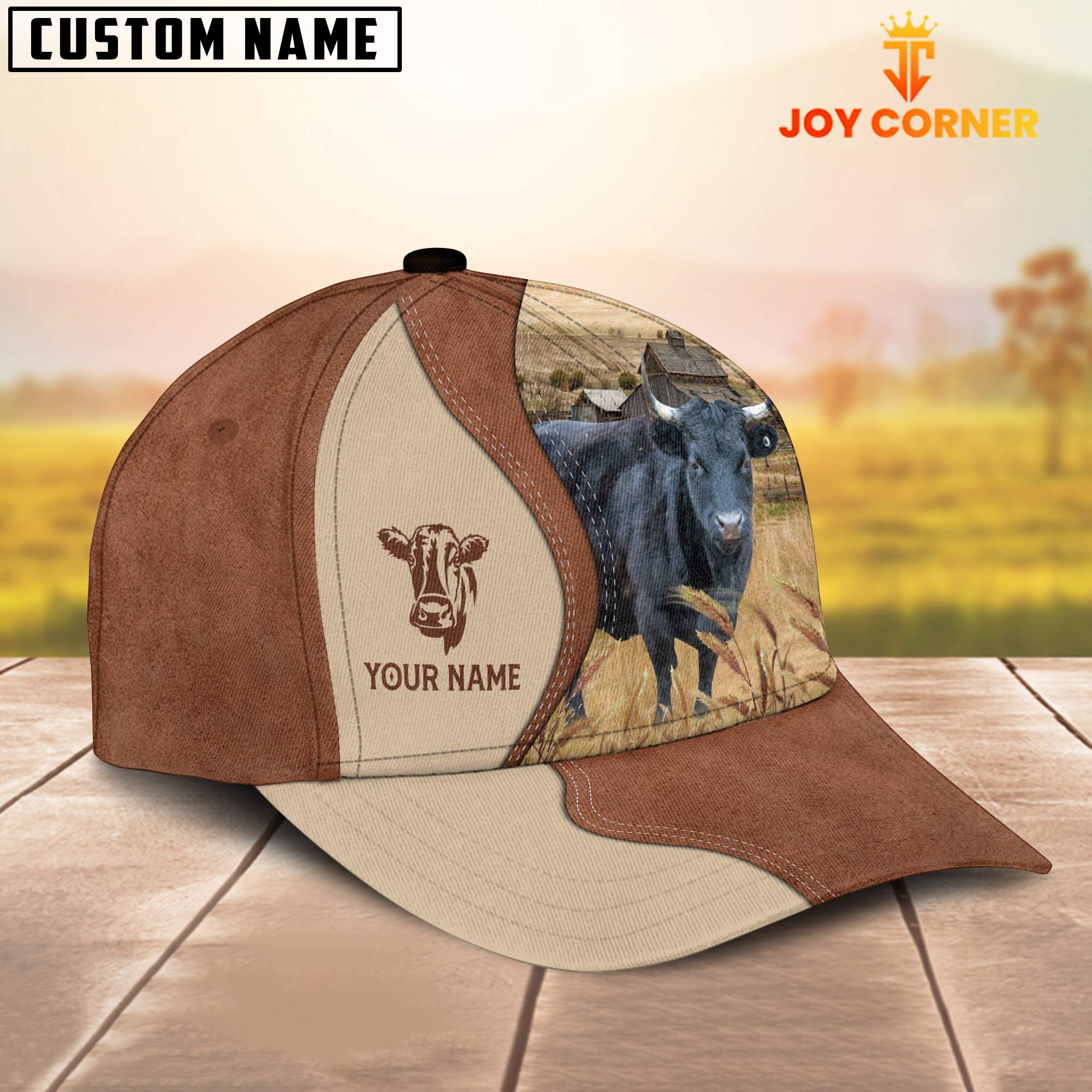 Dexter Customized Name Choco Cap