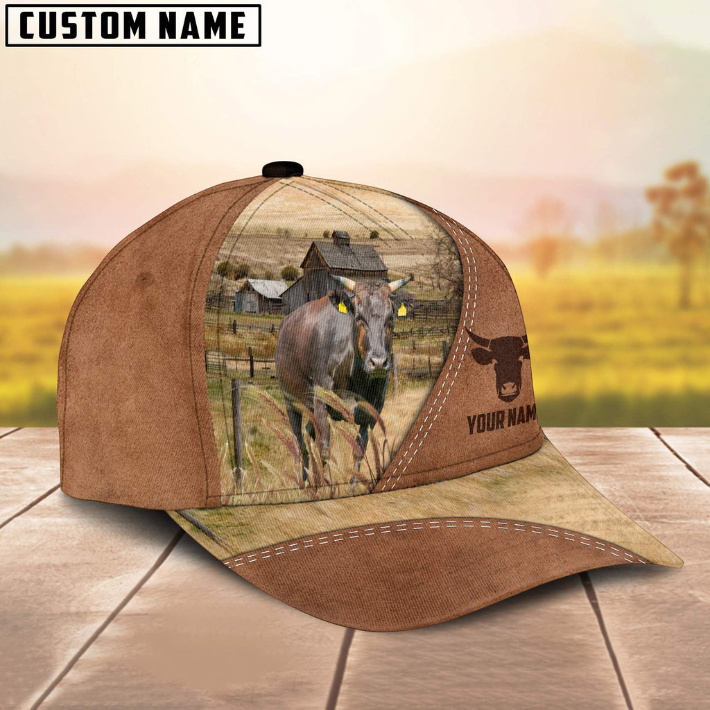 Wagyu Customized Name Brown Cap