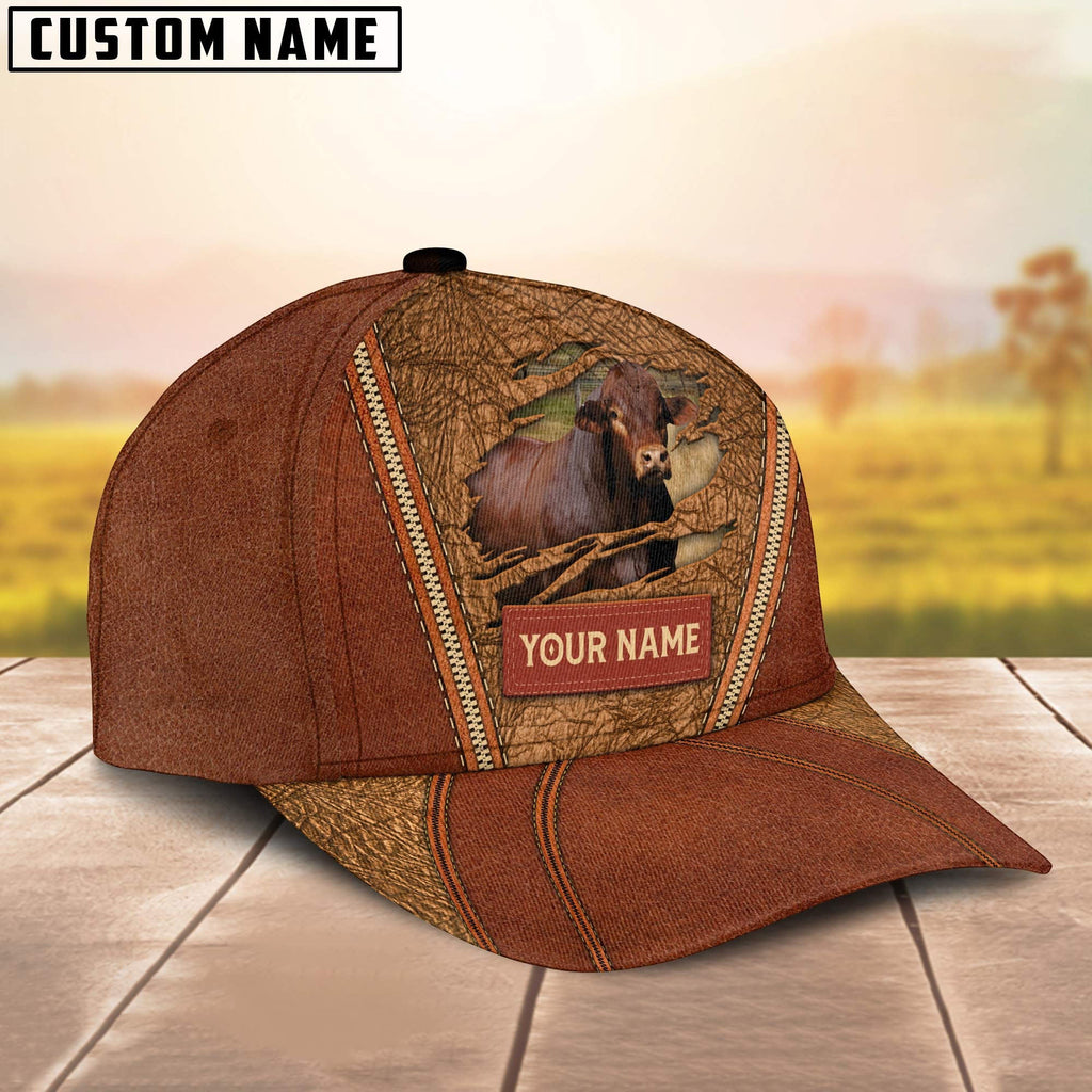 Happy Beefmaster Customized Name Cap