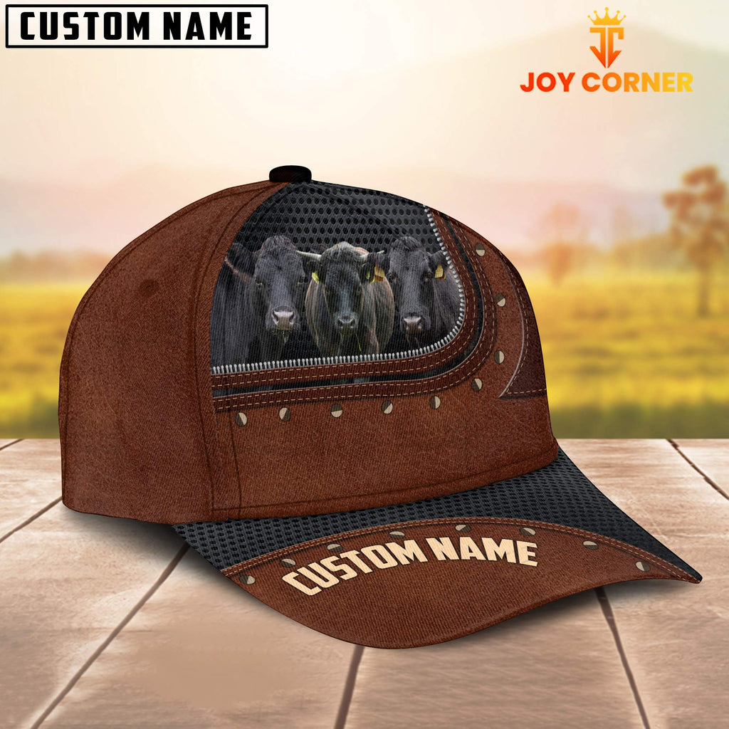 Dexter Happiness Zipper Pattern Customized Name Cap