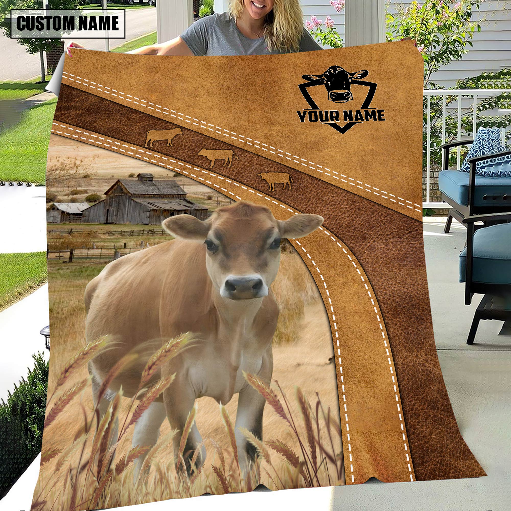 Jersey Custom Name Blanket Collection