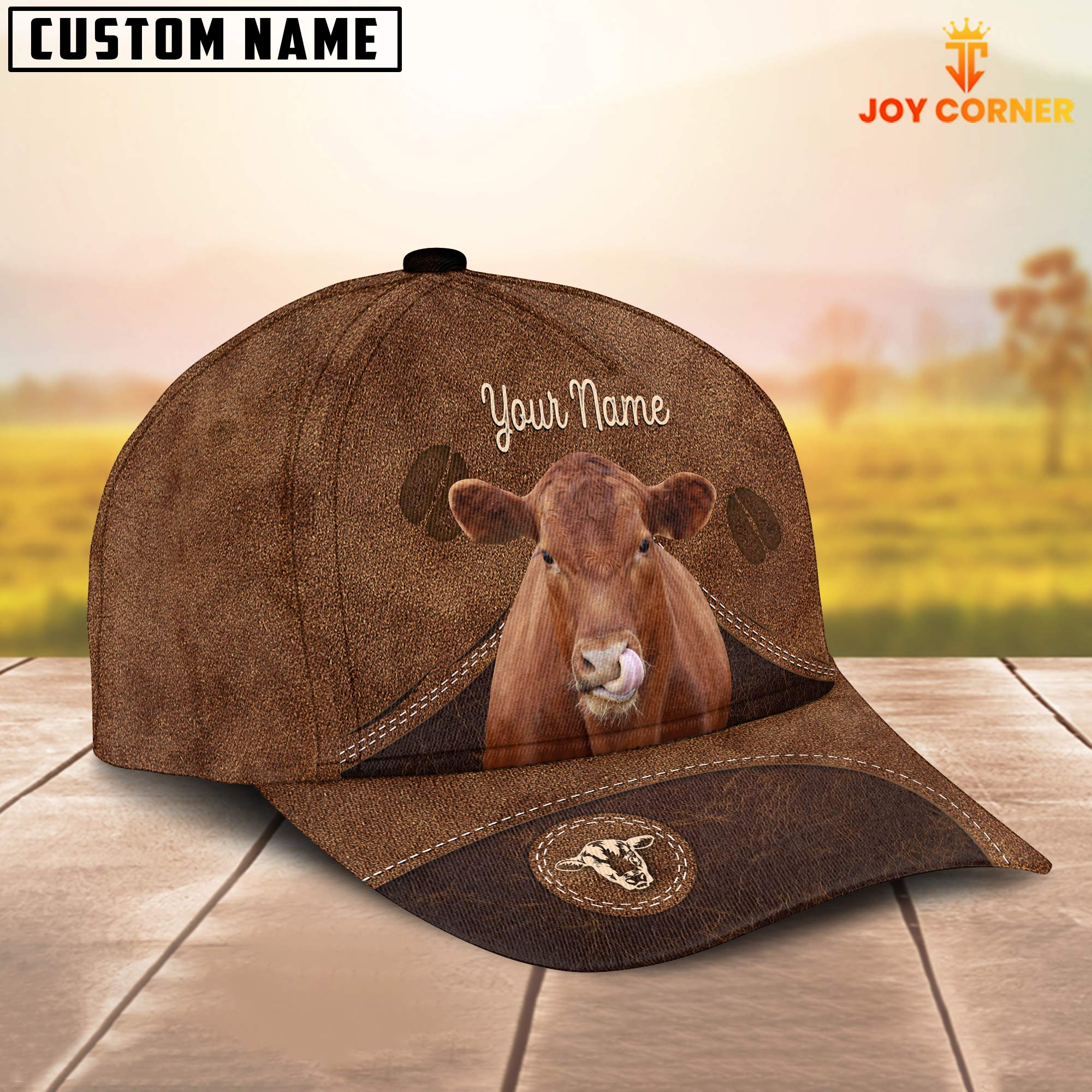 Best Red Angus Ever Customized Name Cap