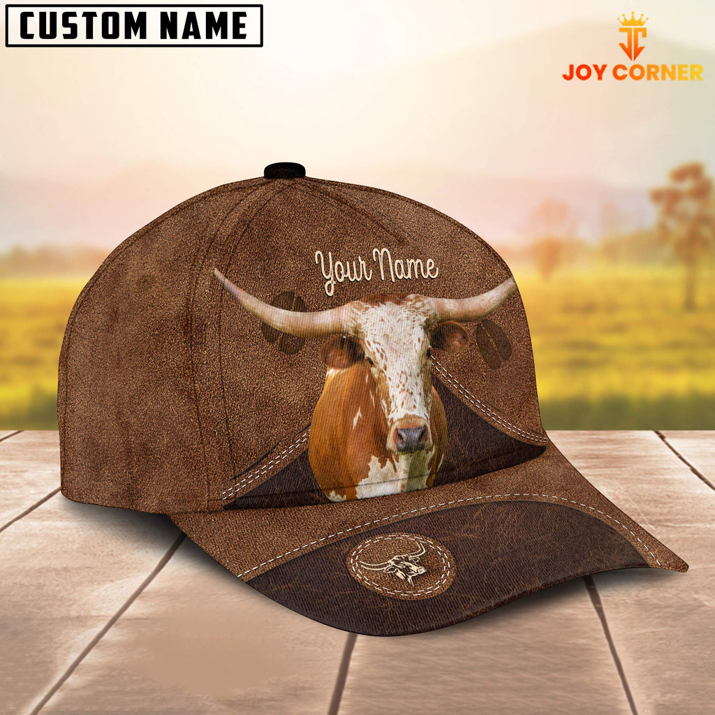 Best Texas Longhorn Ever Customized Name Cap