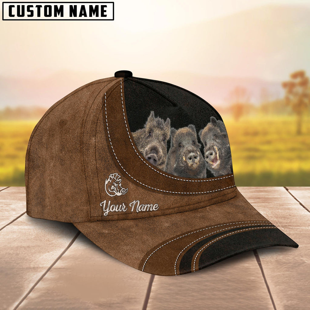 Hogs Happiness Customized Name Cap